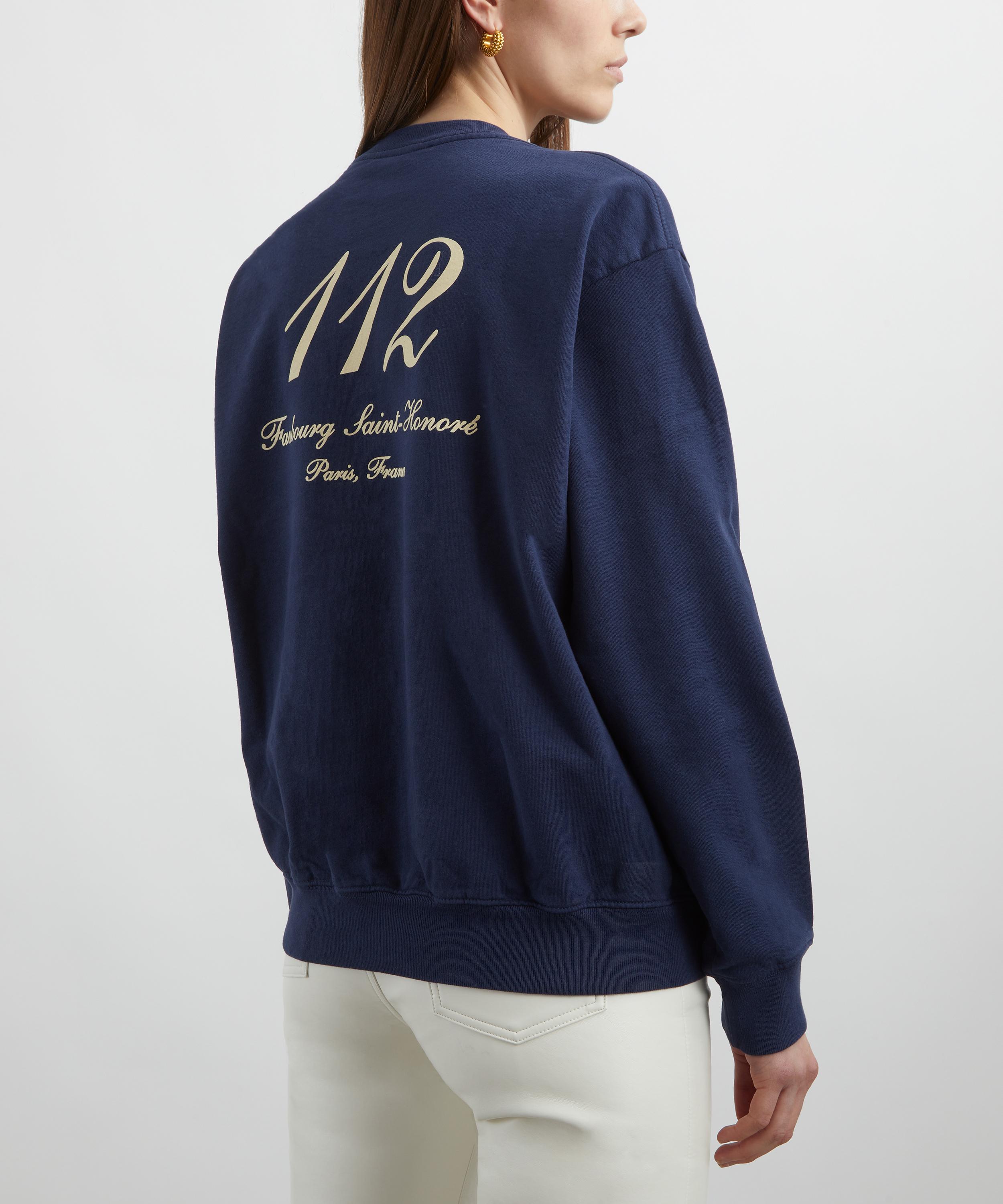 Sporty & Rich - Faubourg Crew-Neck Sweatshirt image number 3