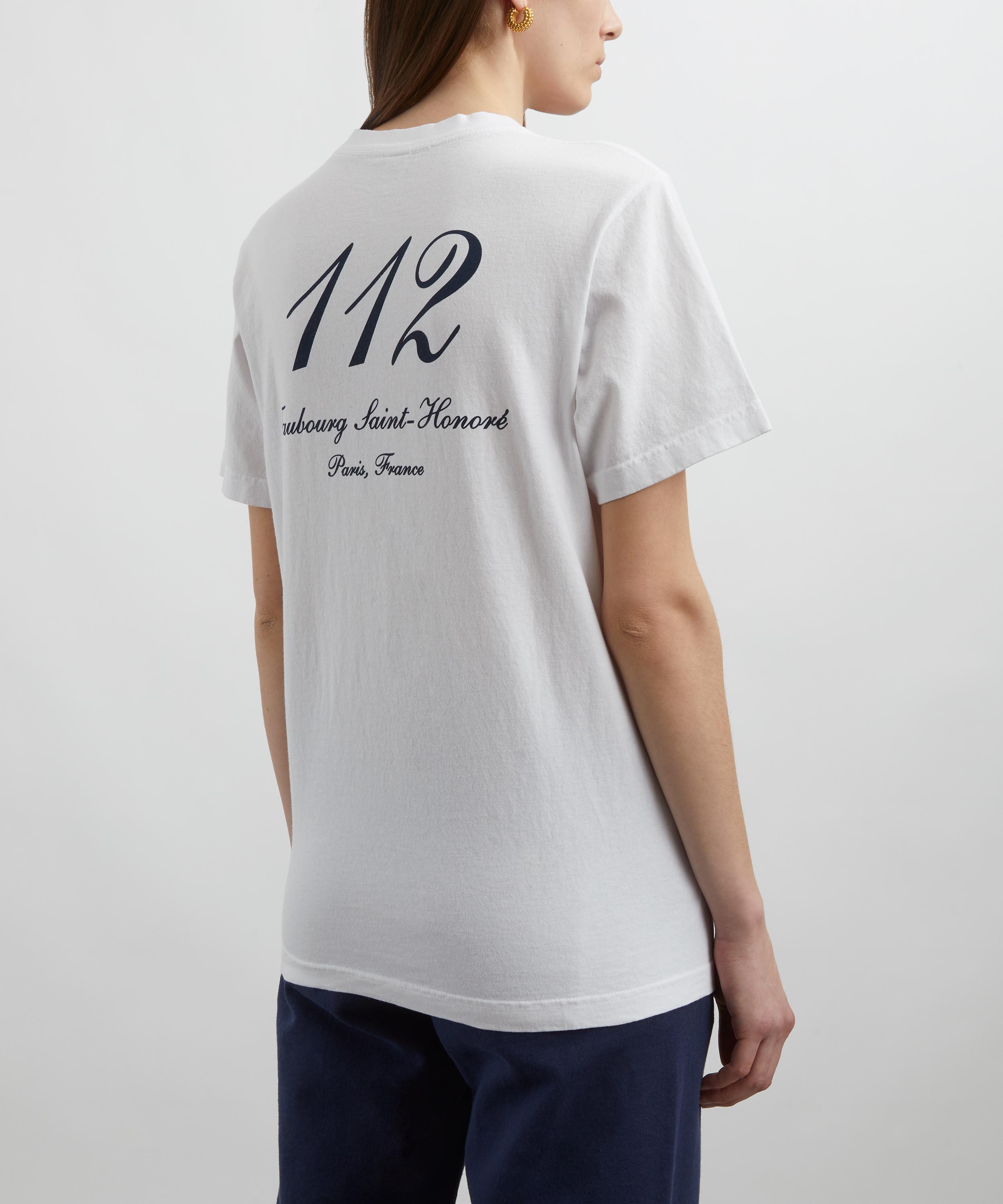 Sporty & Rich - White Faubourg T-Shirt image number 3