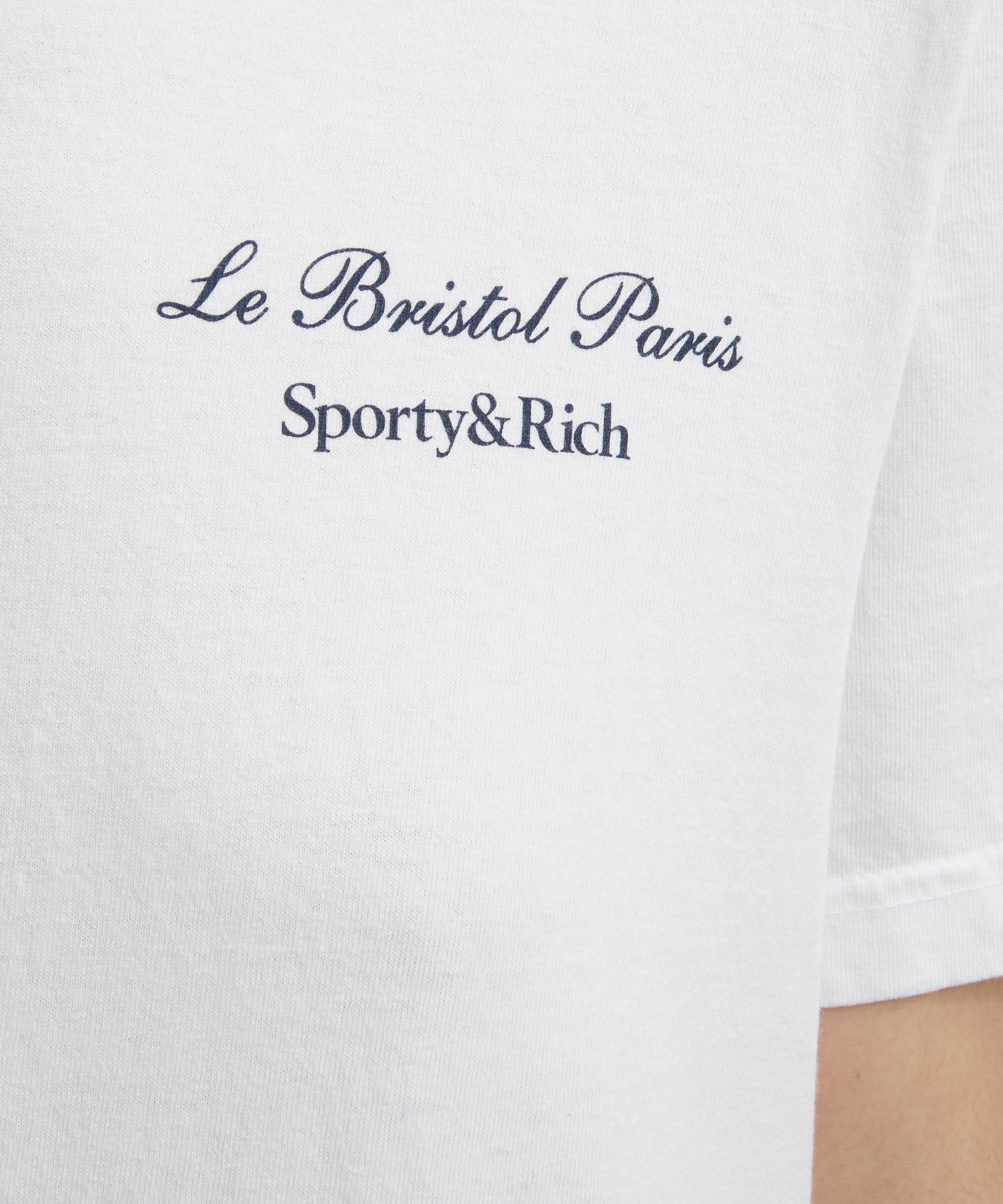 Sporty & Rich - White Faubourg T-Shirt image number 4