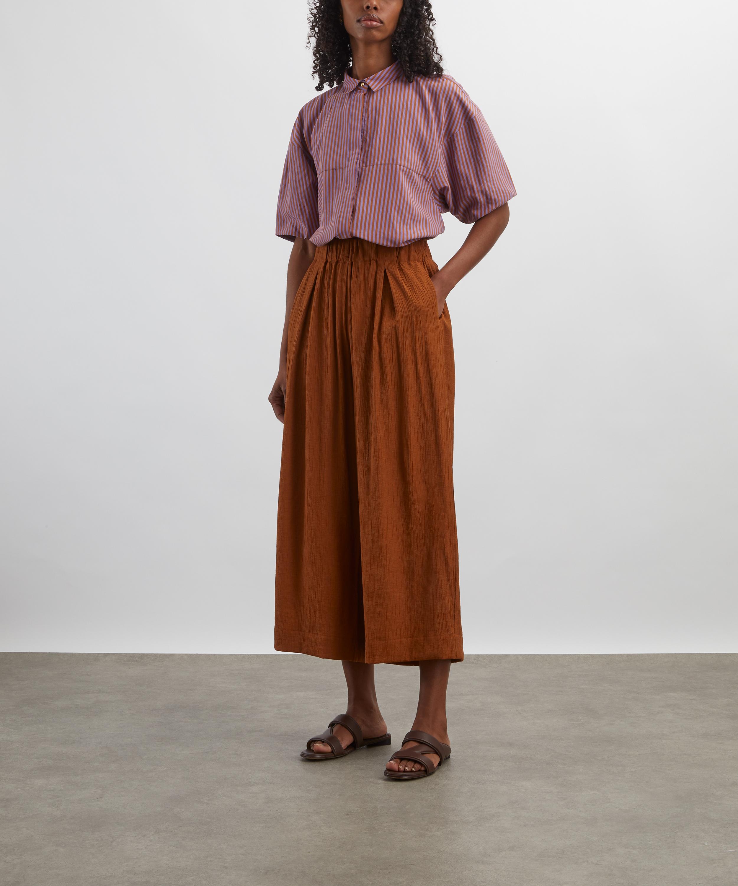 Sessùn - Florentina Poplin Striped Blouse image number 1