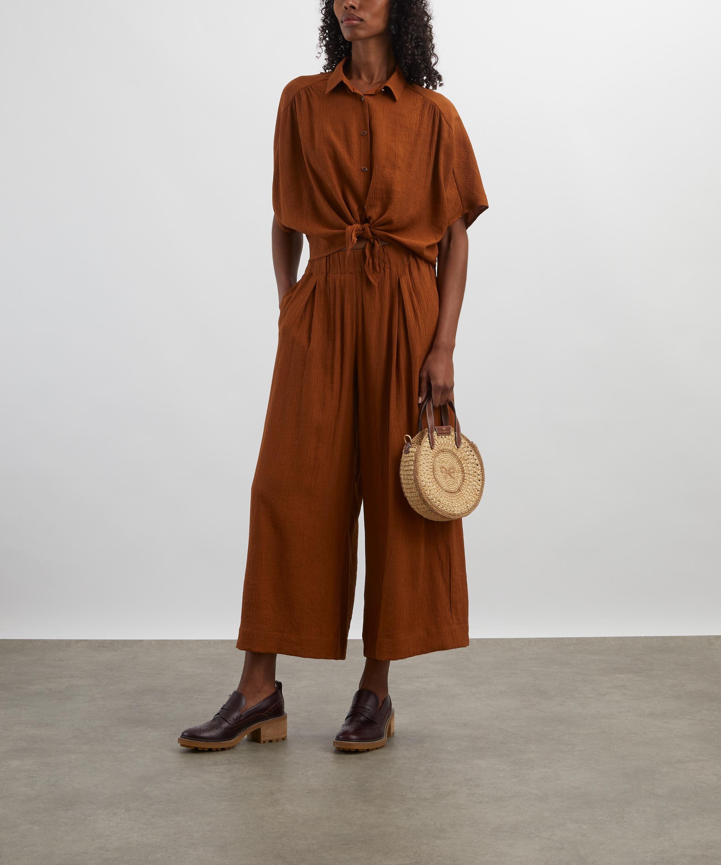 Sessùn - Isla Minima Crepon Trousers image number 1