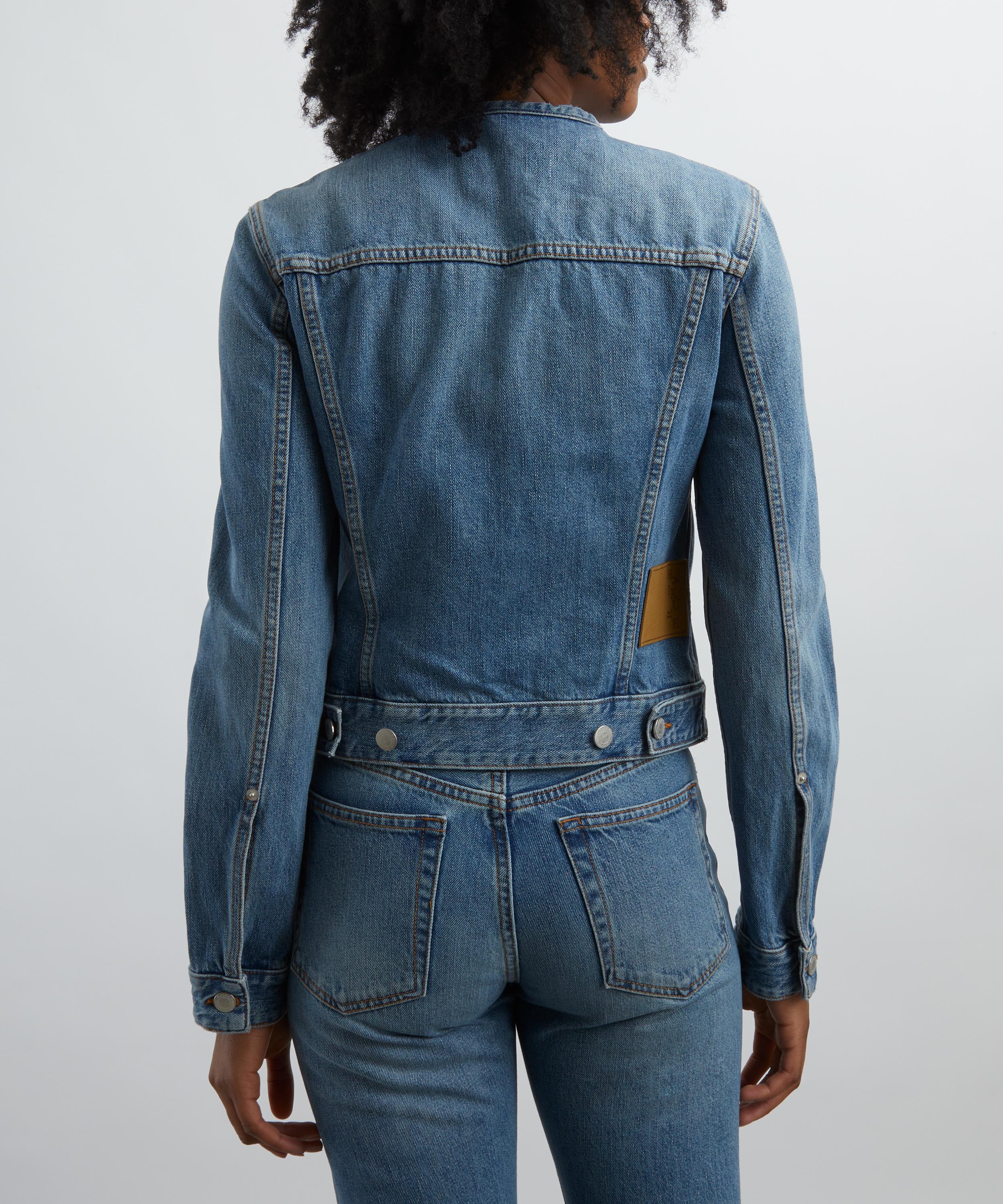 HAIKURE - Jena Zipped Denim Jacket image number 3