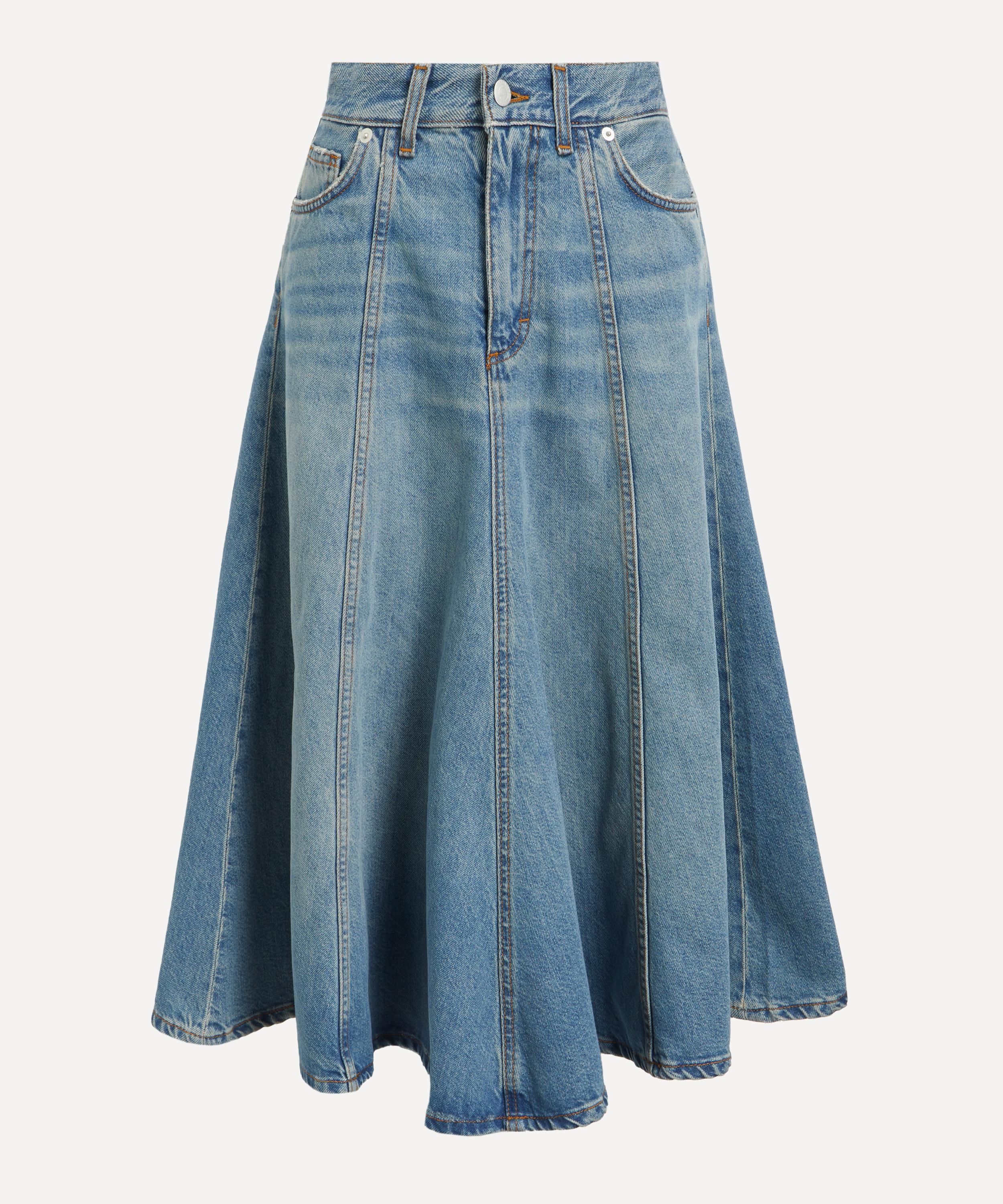 HAIKURE - Serenity Panelled Denim Skirt