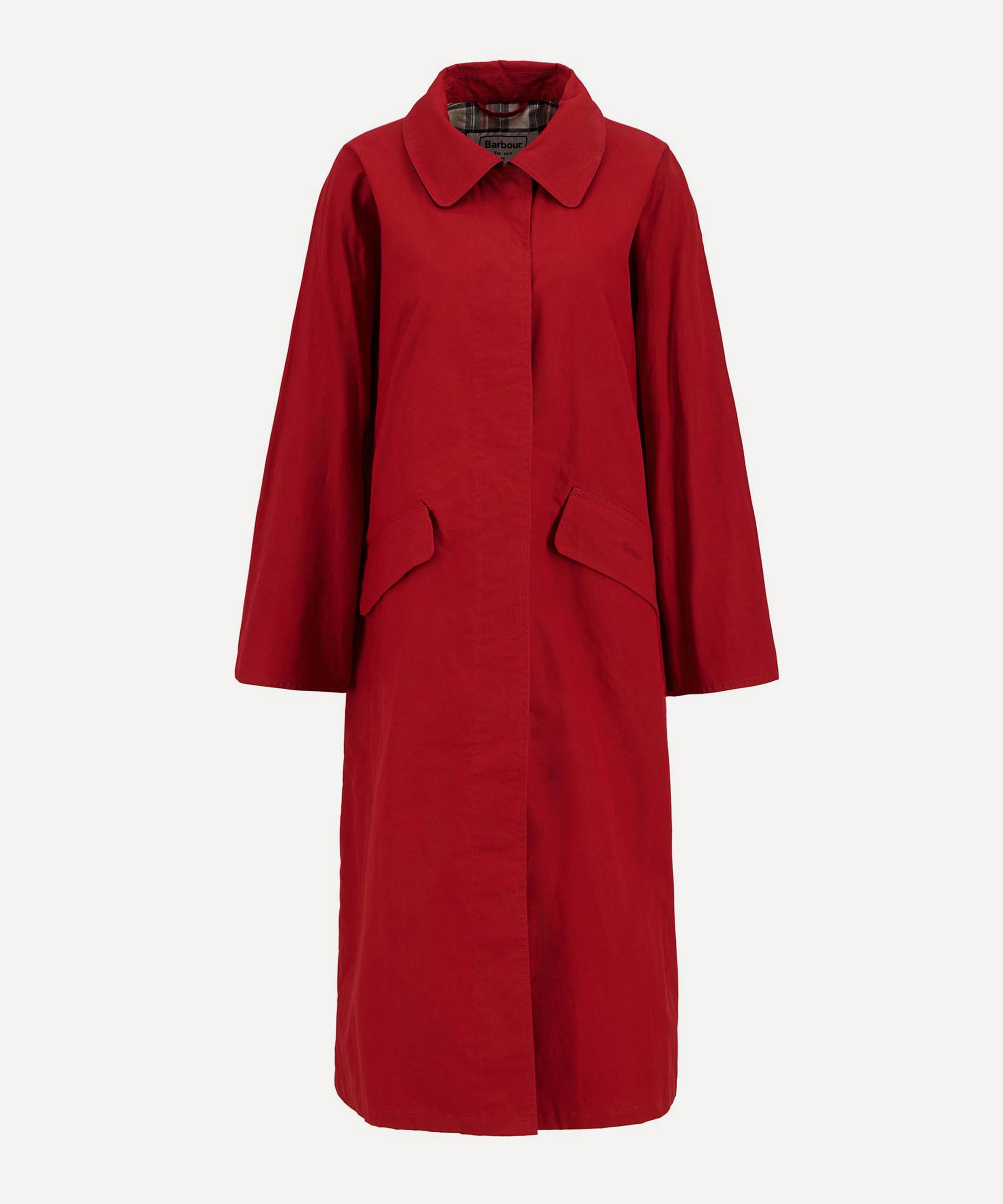 Barbour - x The Edit by Alexa Chung Lizzy Showerproof Car Coat image number 0