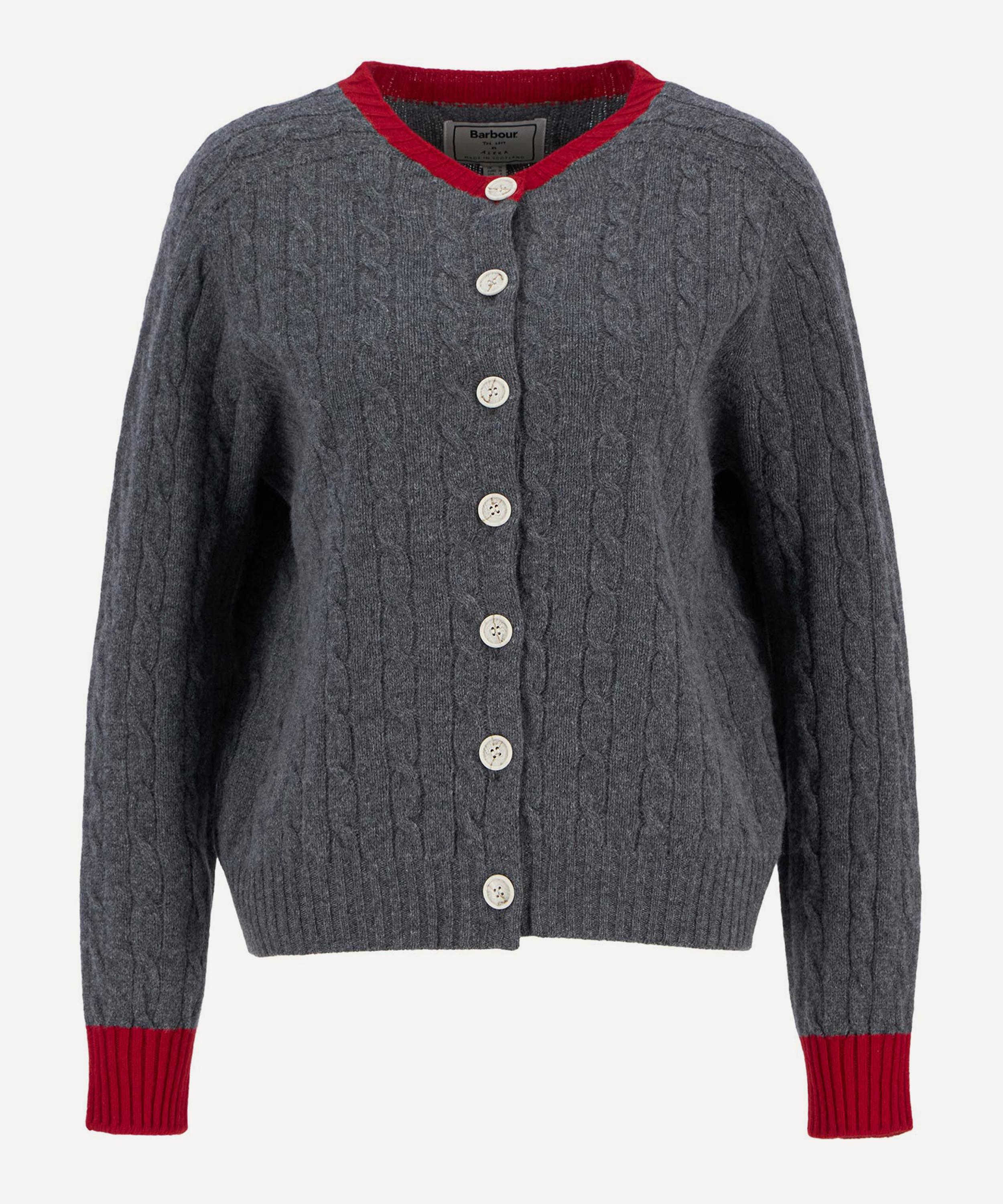 Barbour - x The Edit by Alexa Chung Sammie Knitted Cardigan image number 0