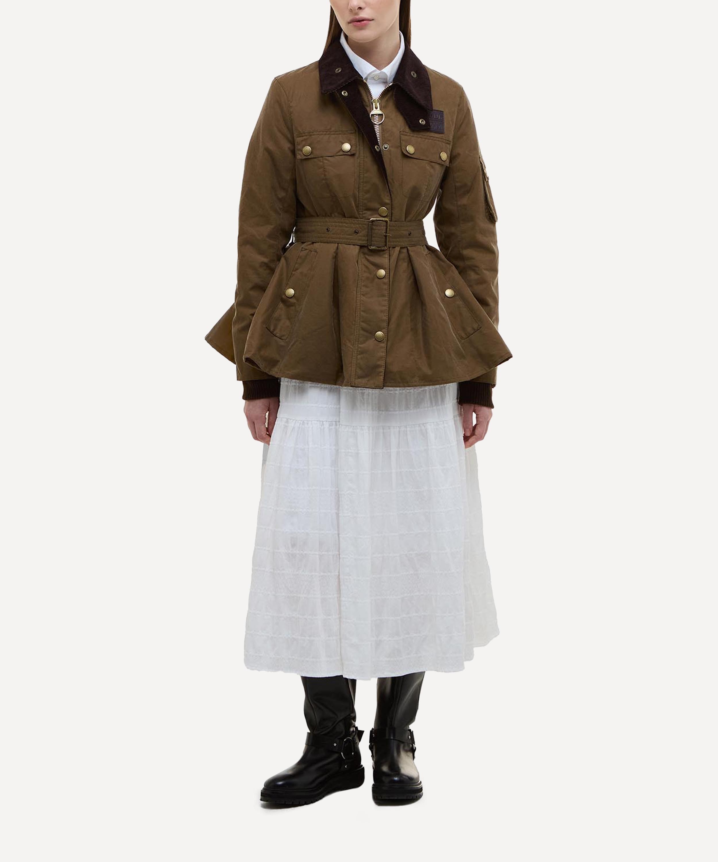 Barbour - x ERDEM Constance Waxed Jacket  image number 1