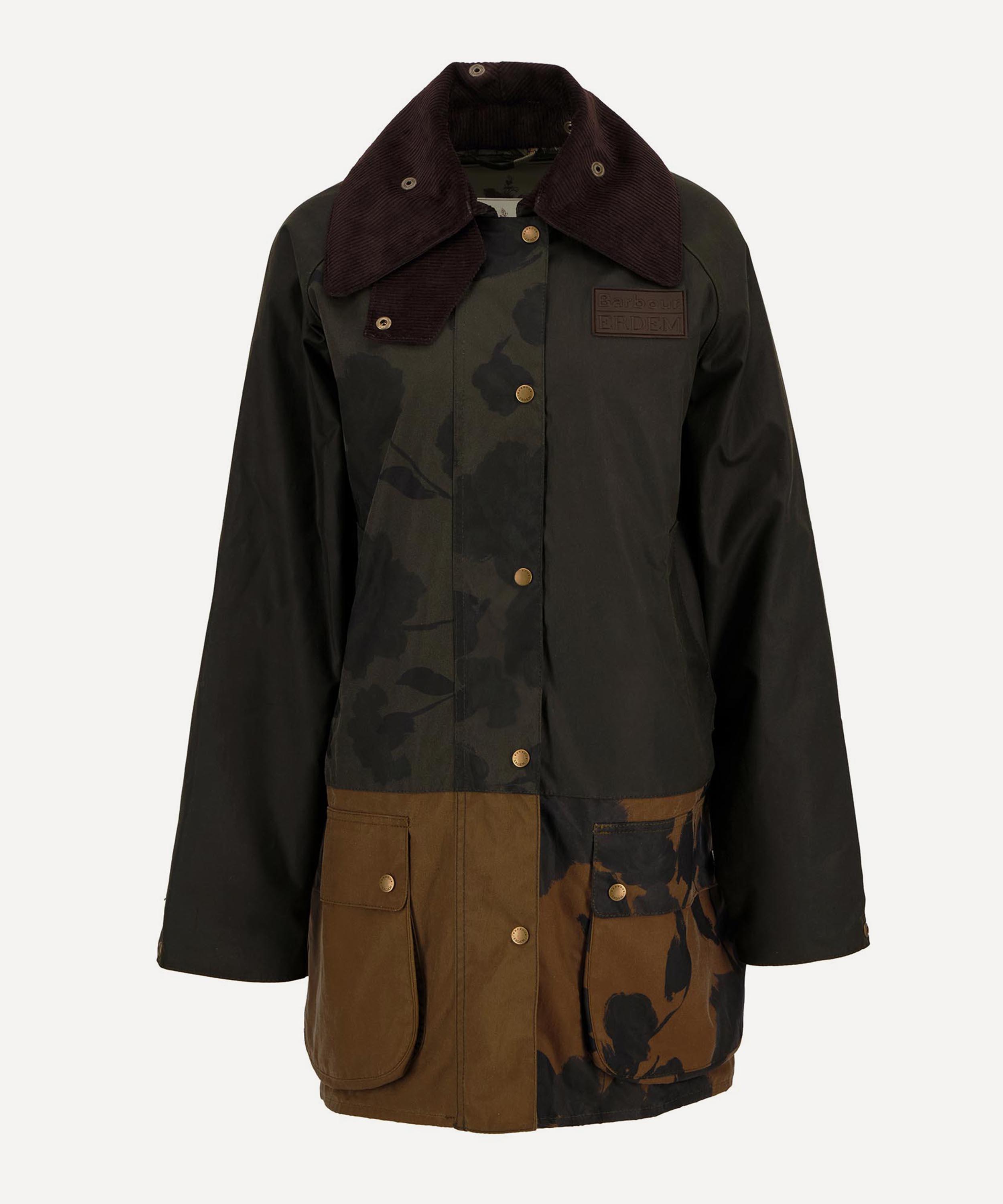 Barbour - x ERDEM Beauflower Waxed Jacket 