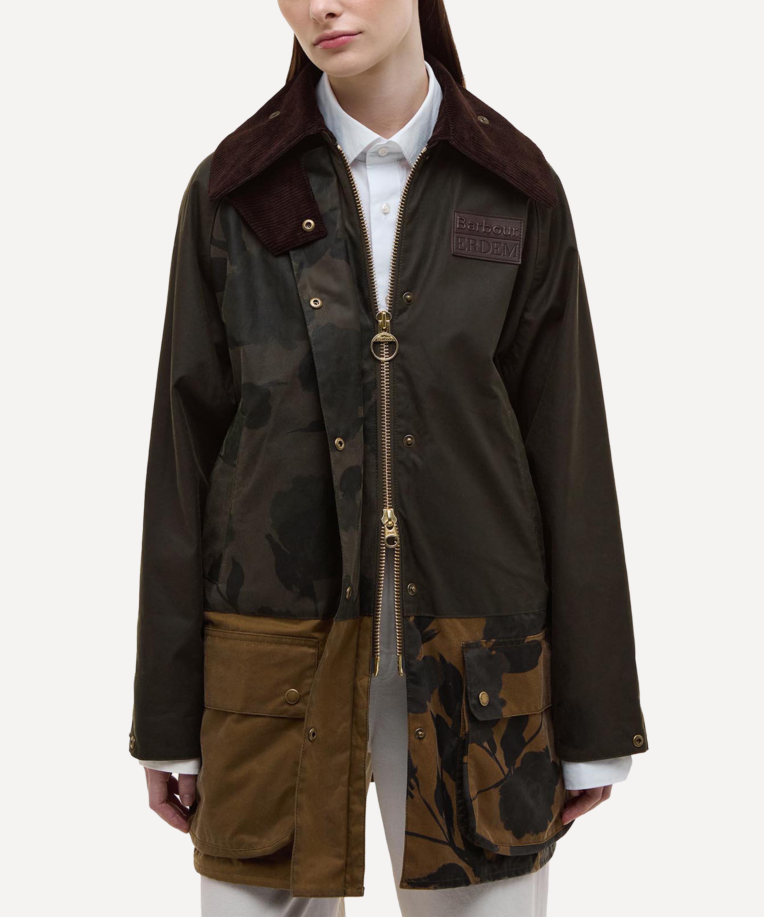 Barbour - x ERDEM Beauflower Waxed Jacket  image number 1