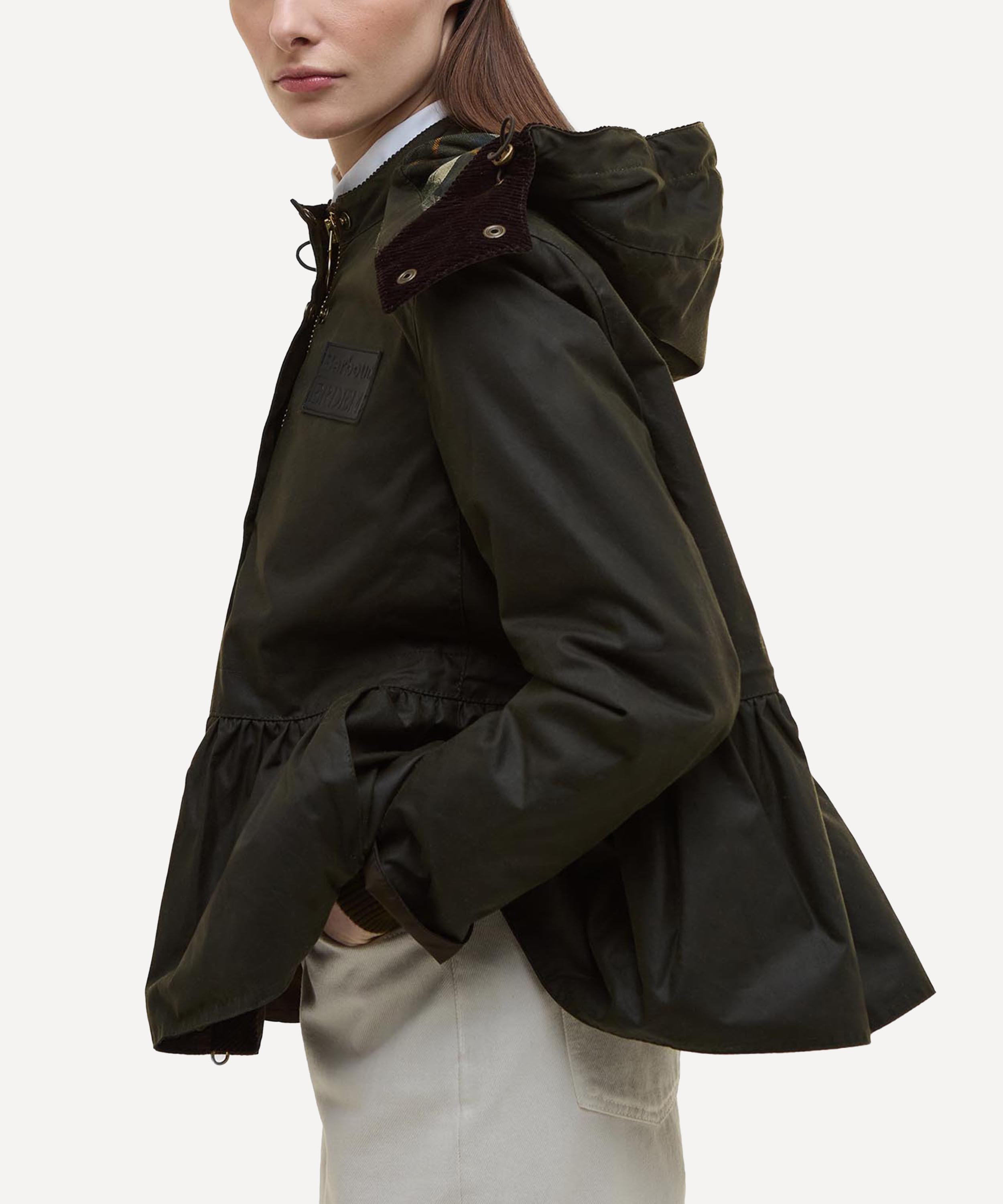 Barbour - x ERDEM Dhalia Waxed Jacket  image number 3