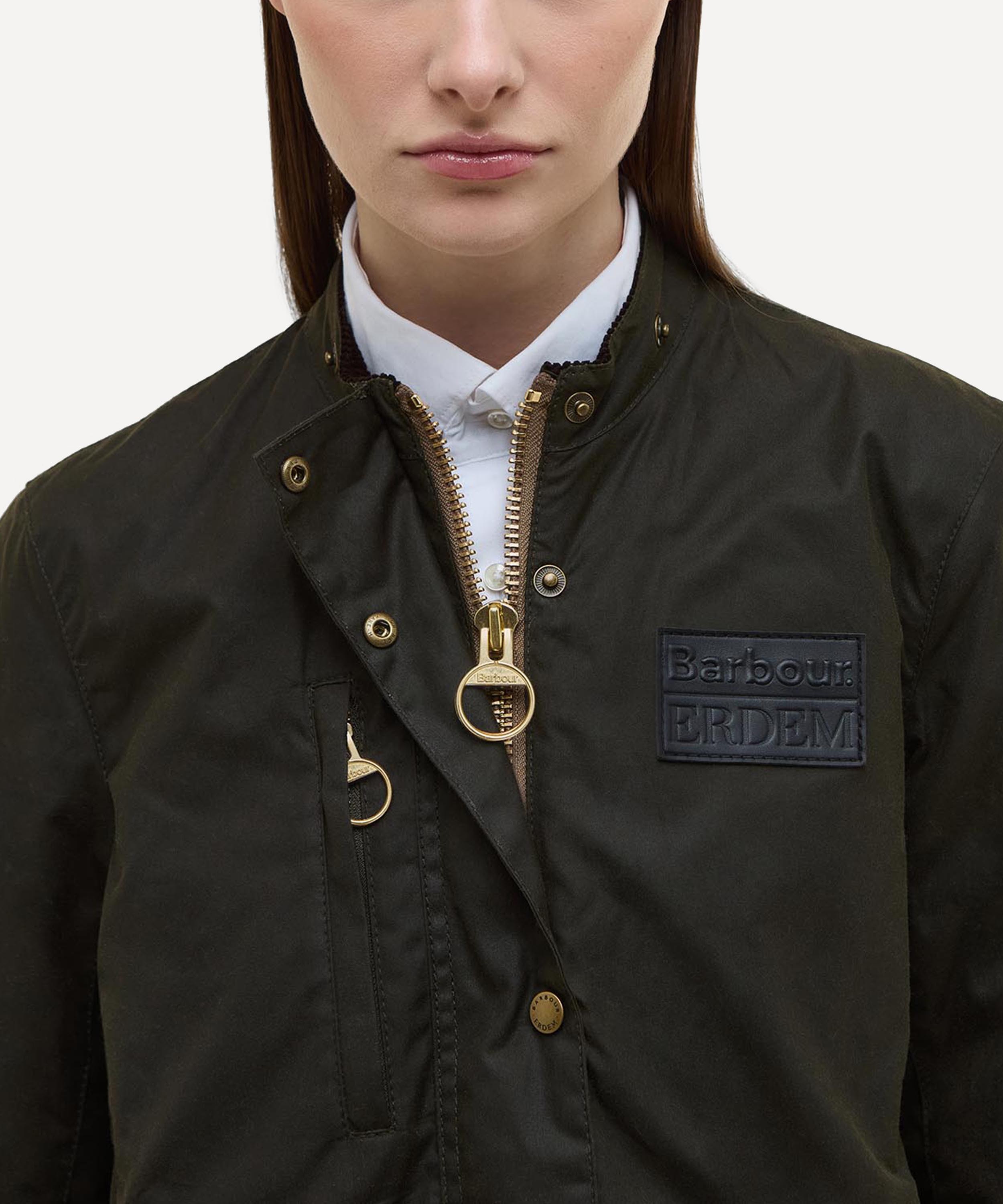 Barbour - x ERDEM Dhalia Waxed Jacket  image number 4