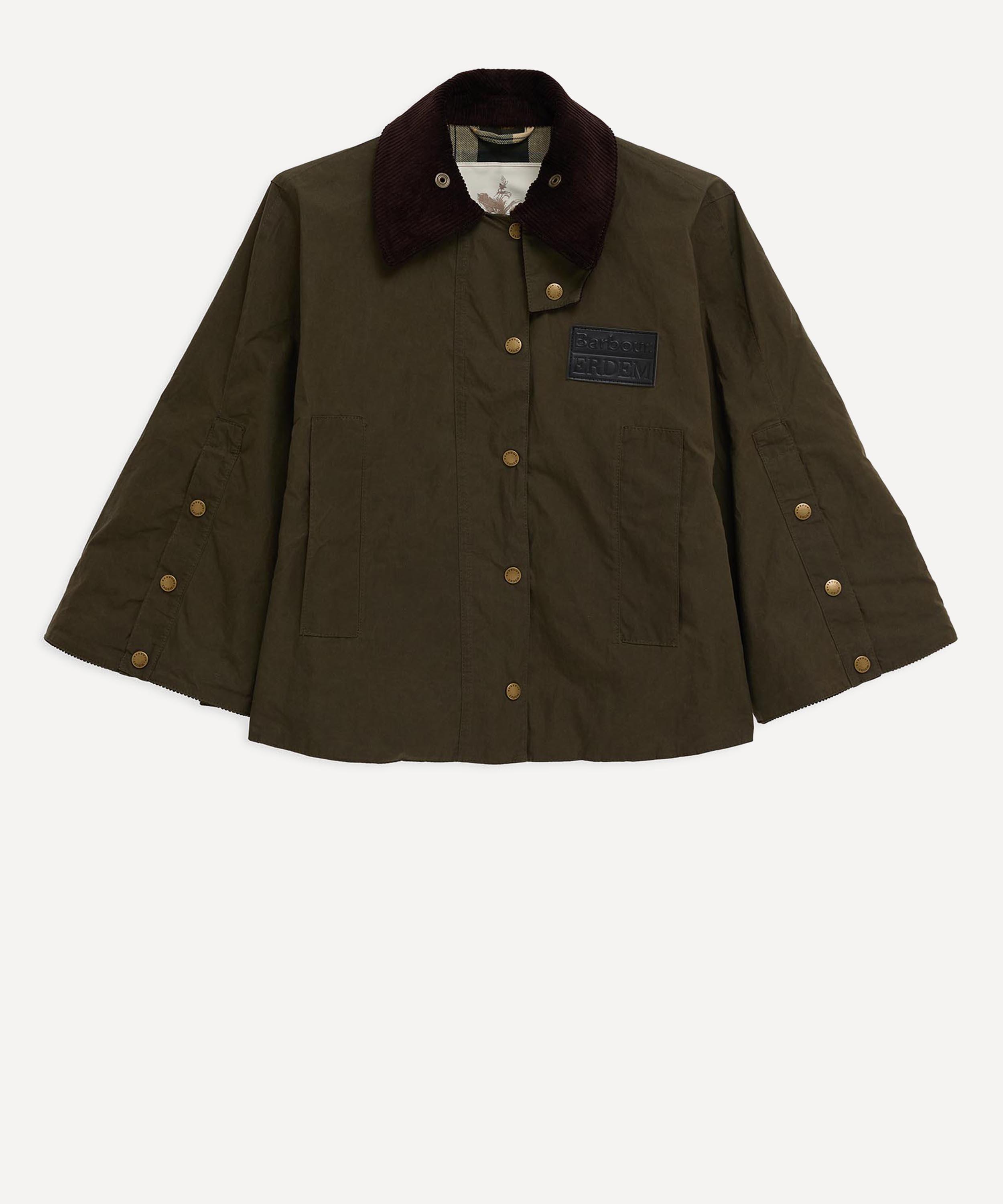 Barbour - x ERDEM Reversible Clover Showerproof Cape