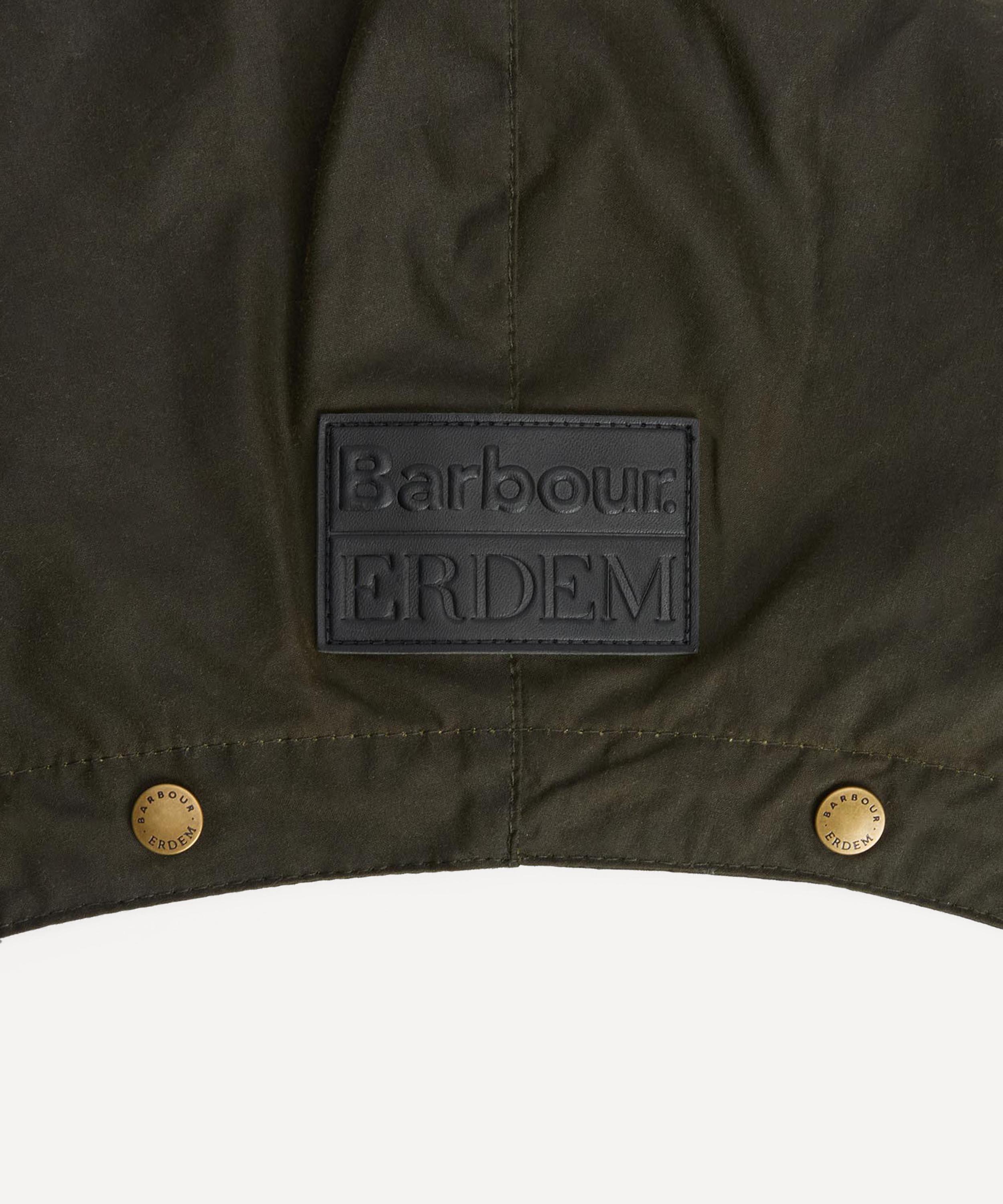 Barbour - x ERDEM Datura Waxed Hood image number 2