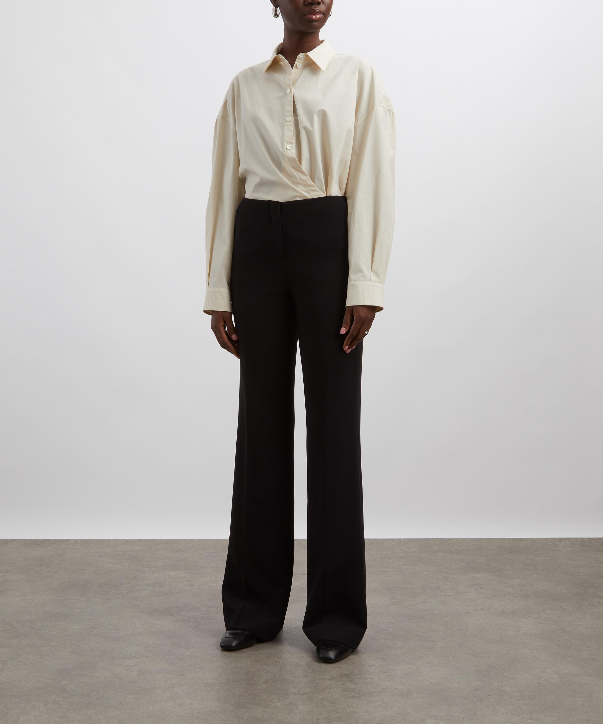 Lemaire - Silk Straight Collar Twisted Shirt image number 1