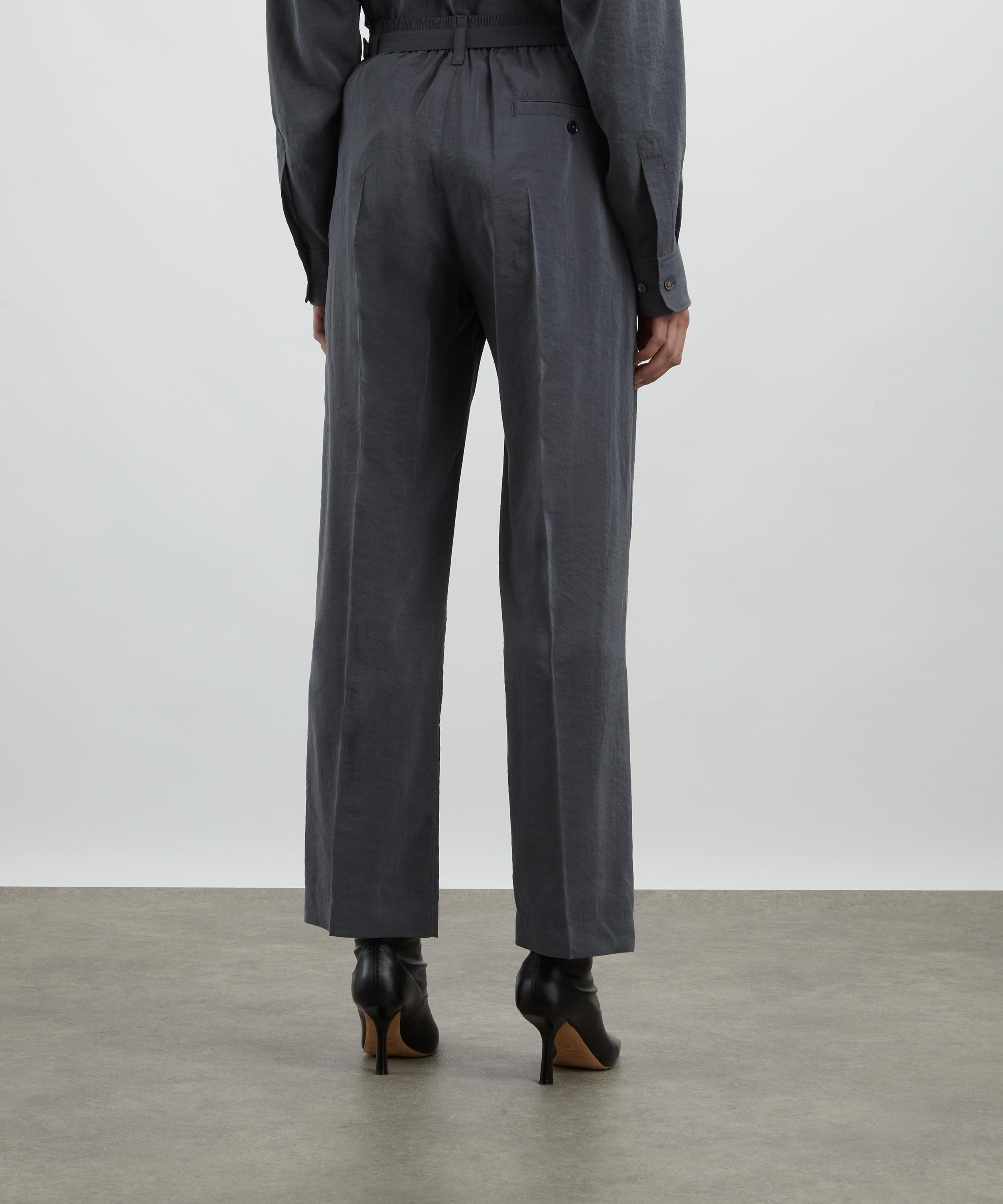 Lemaire - Belted Relaxed Silk Trousers image number 3
