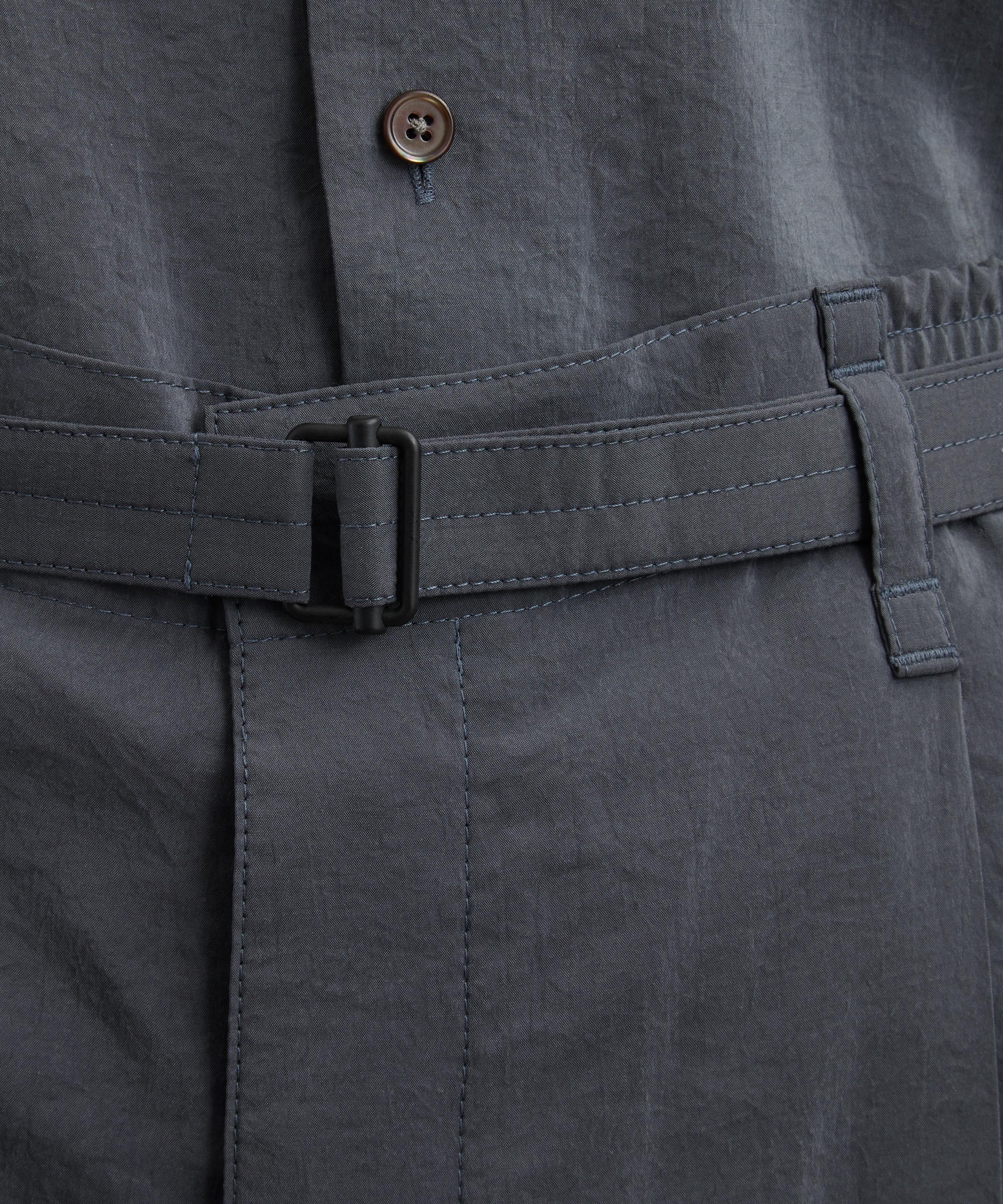 Lemaire - Belted Relaxed Silk Trousers image number 4