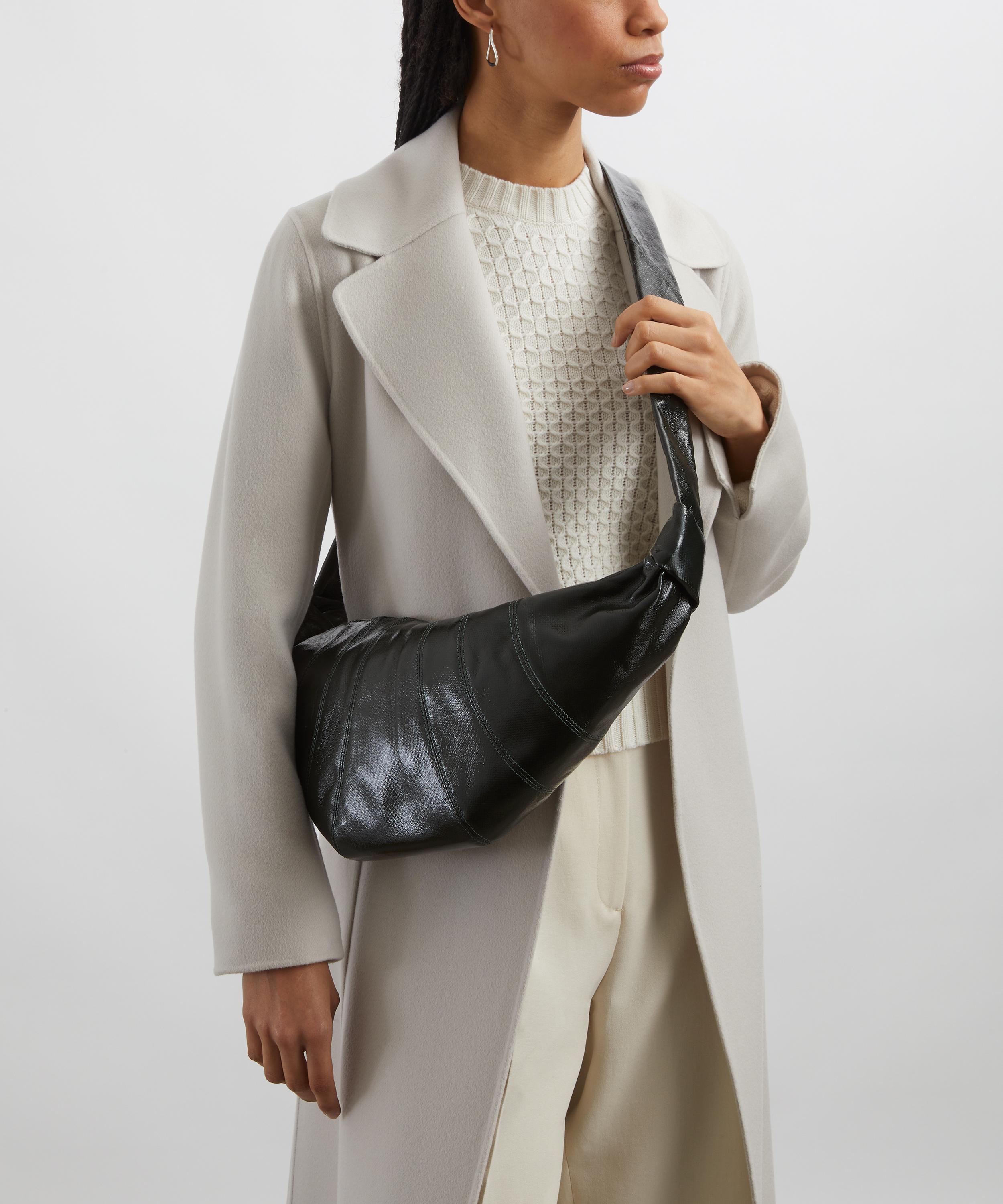 Lemaire - Medium Coated Croissant Cross-Body Bag