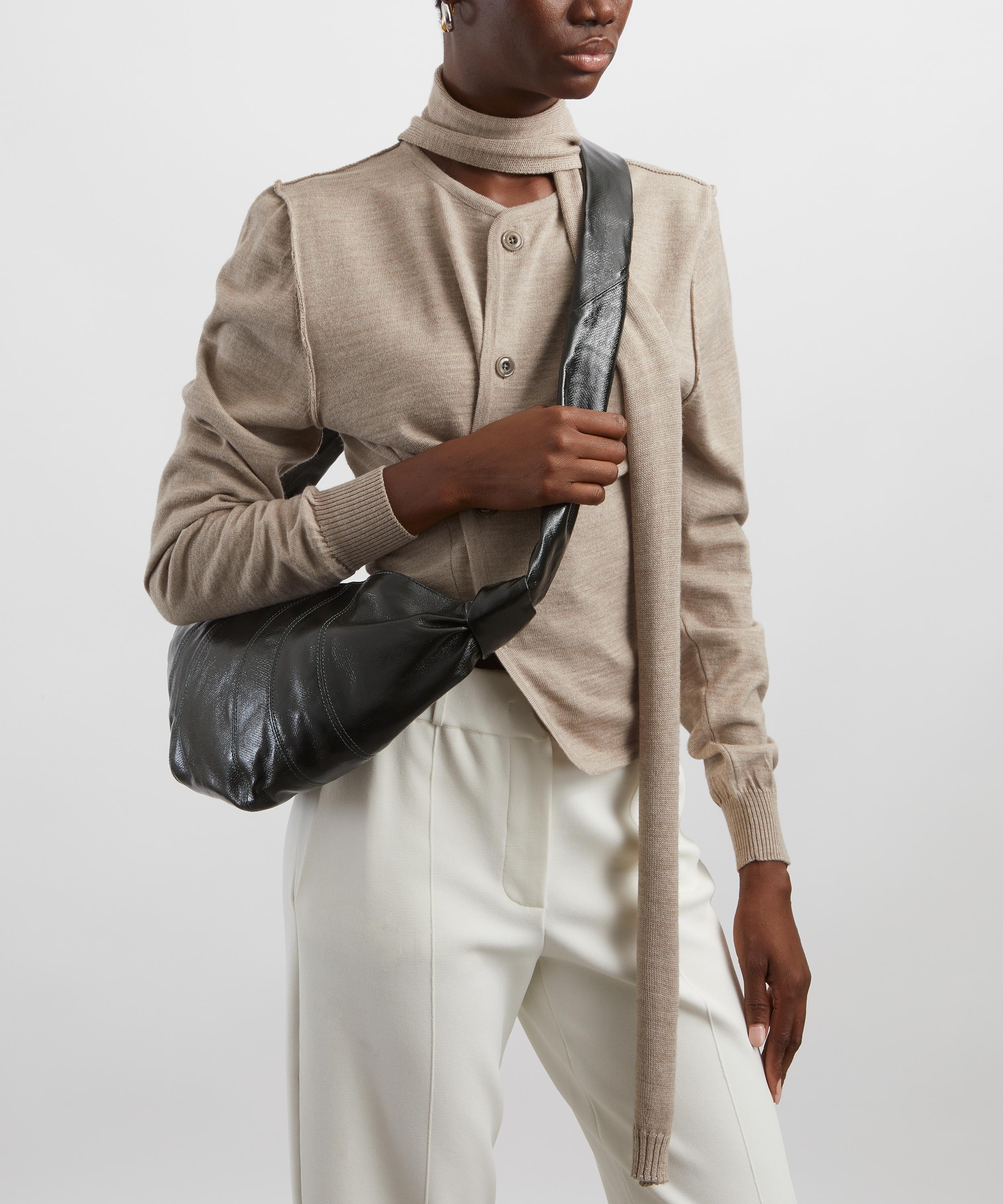 Lemaire - Medium Coated Croissant Cross-Body Bag image number 1