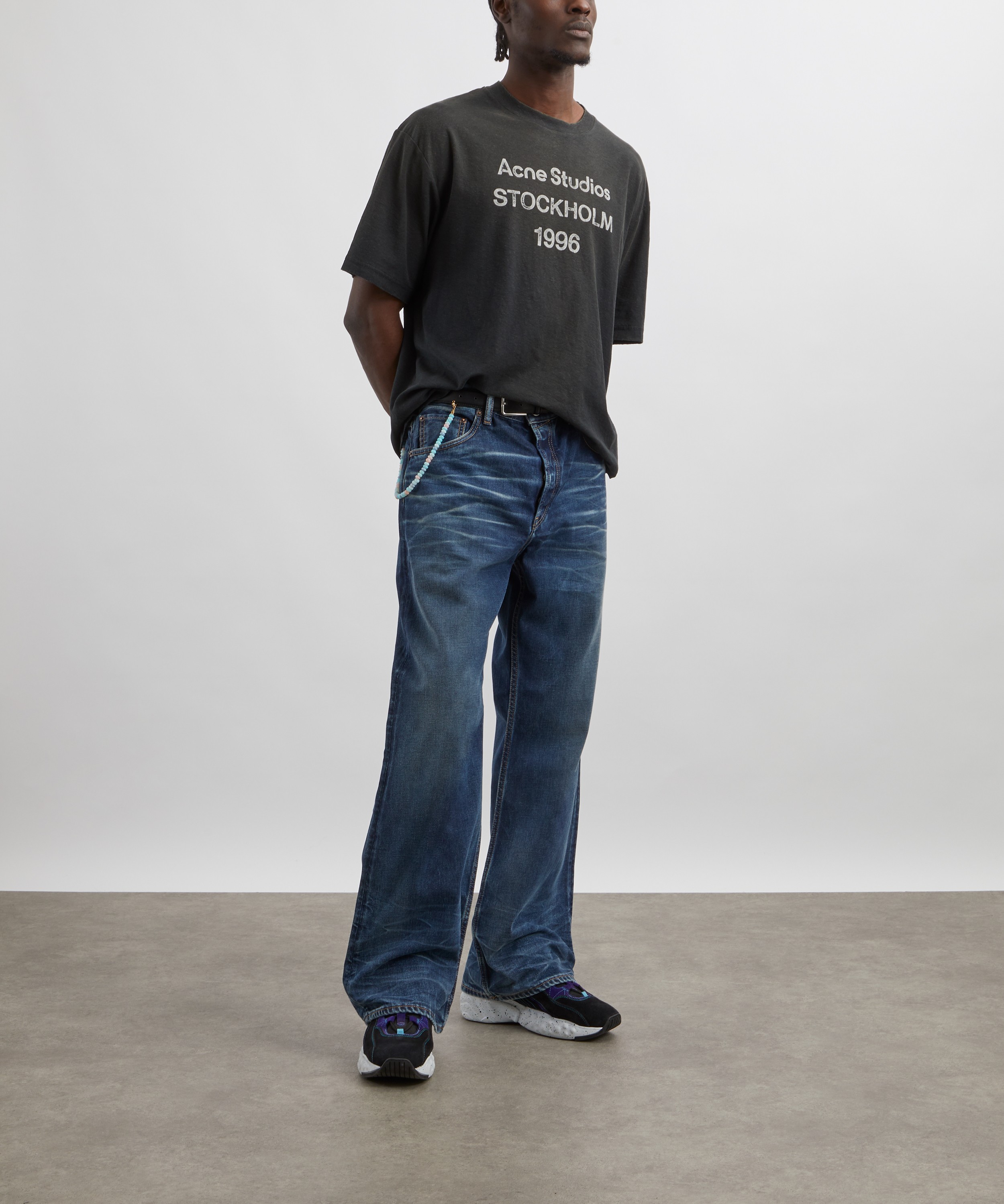 Acne Studios - Short Sleeve Logo T-Shirt image number 1