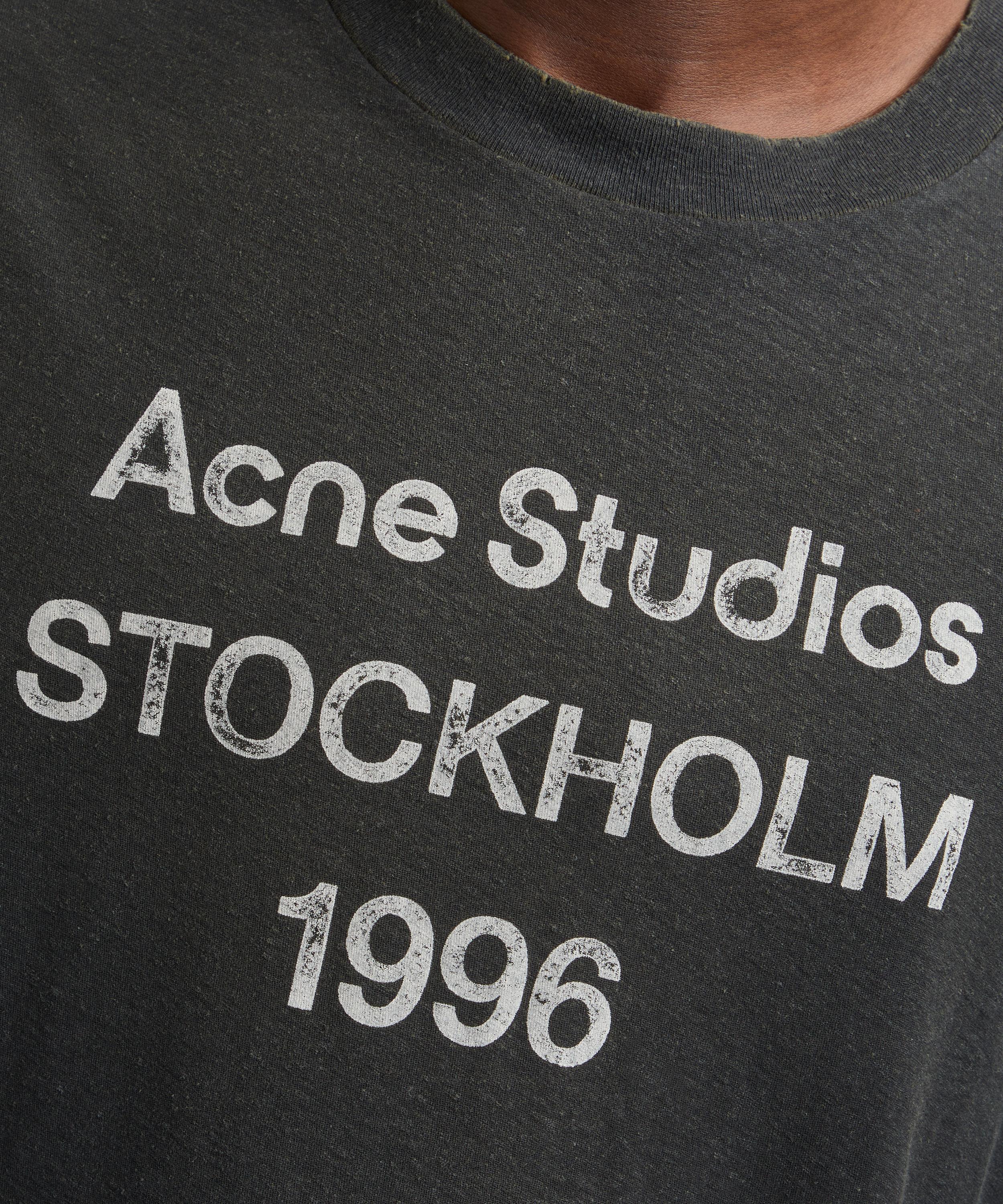 Acne Studios - Short Sleeve Logo T-Shirt image number 4