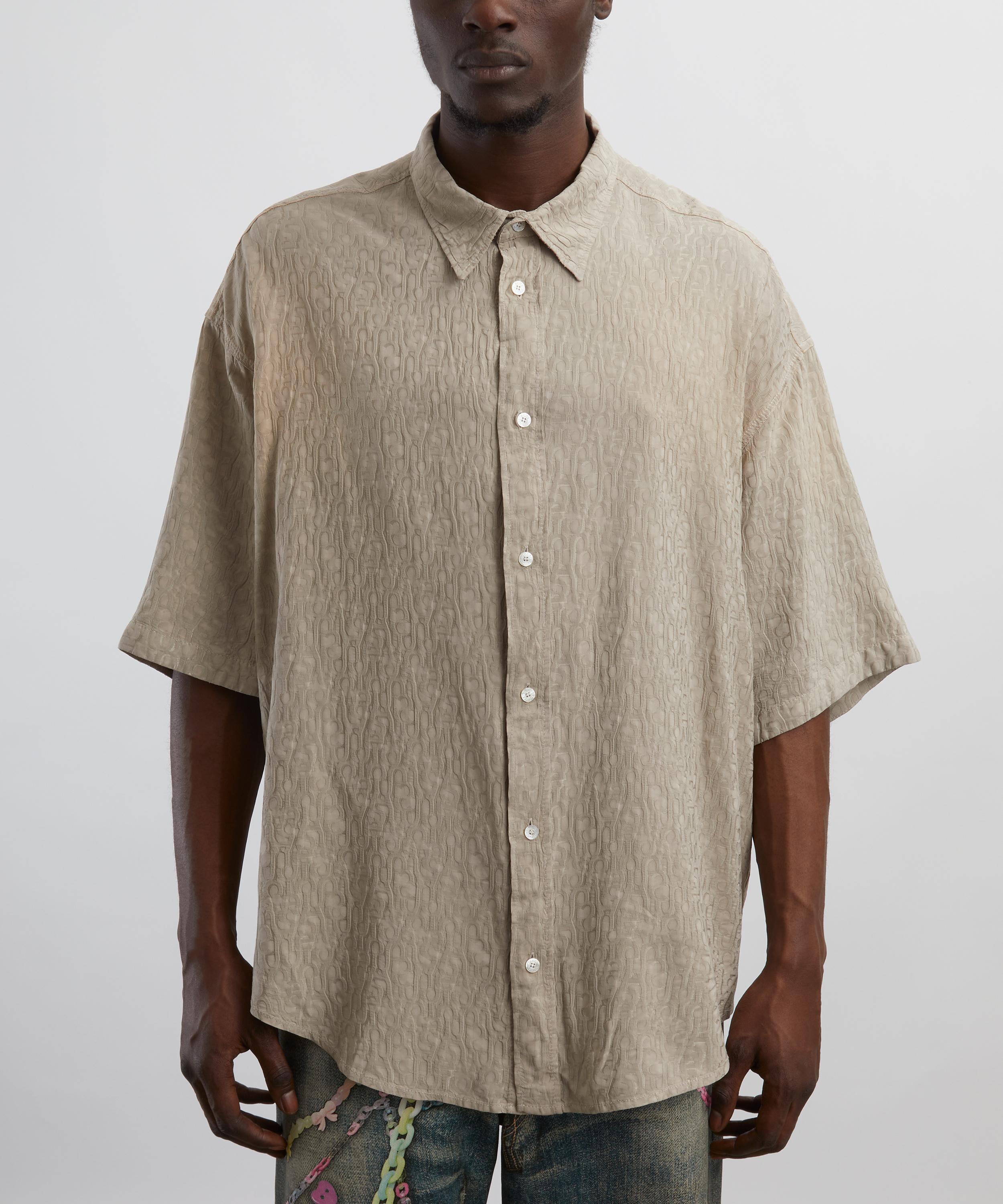 Acne Studios - Monogram Button-Up Shirt image number 2