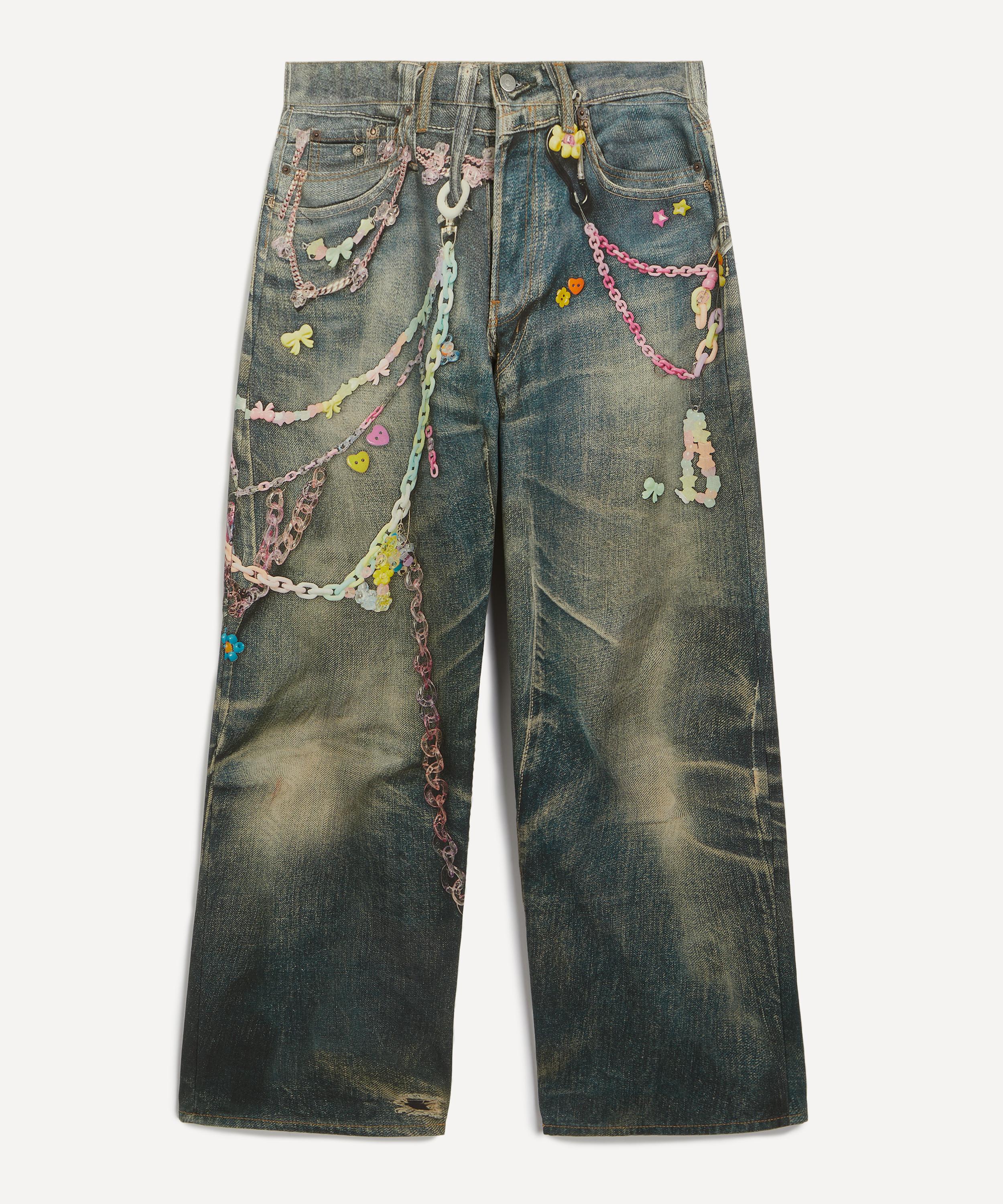 Acne Studios - Baggy Fit 1981M Trompe L'Oeil Jeans image number 0