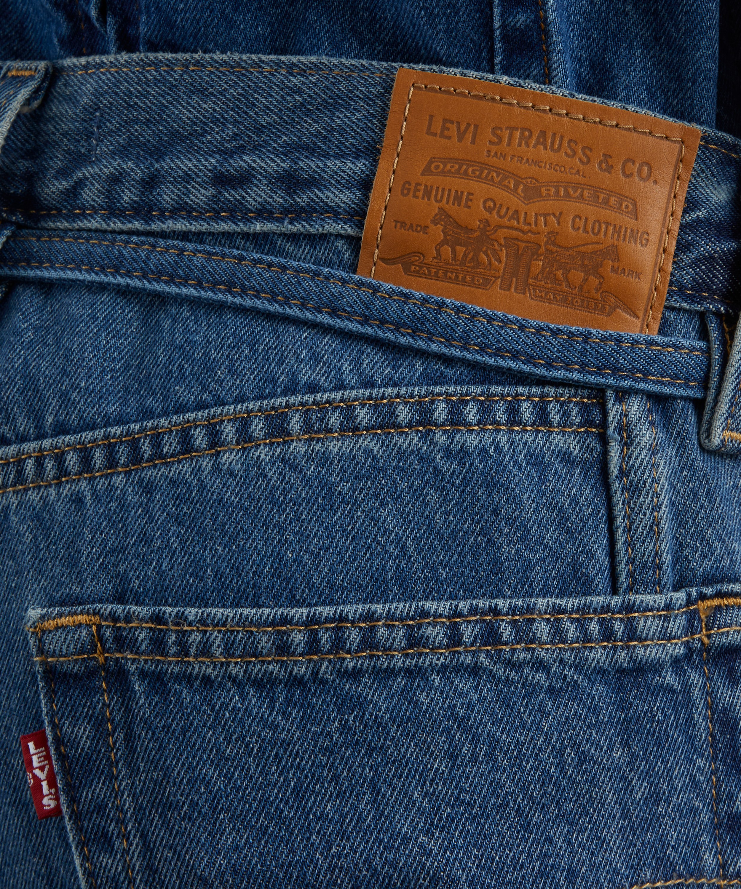 Levi's - XL Straight Seamed Baggy Jeans image number 4