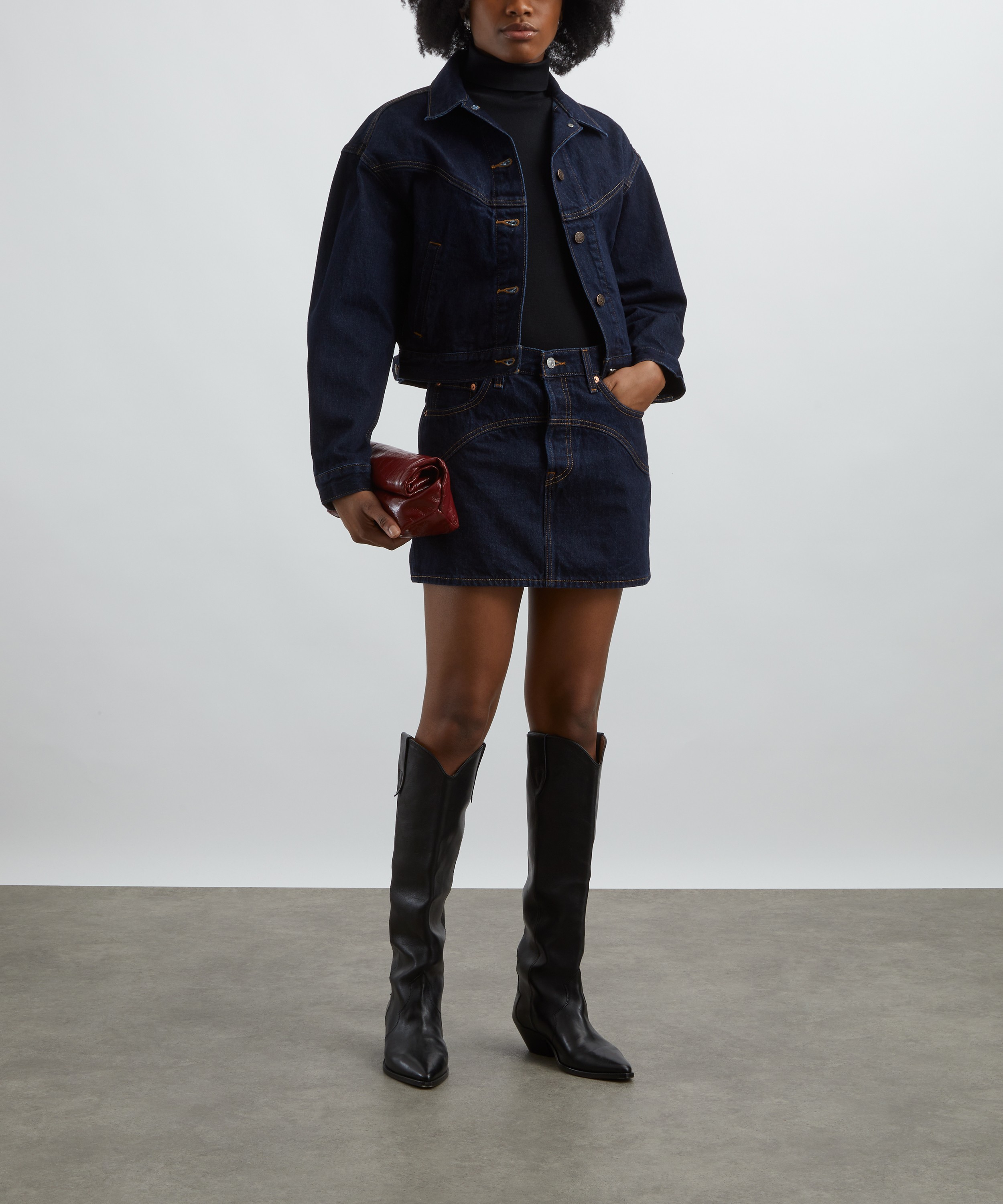 Levi's - Western Icon Denim Mini Skirt image number 1