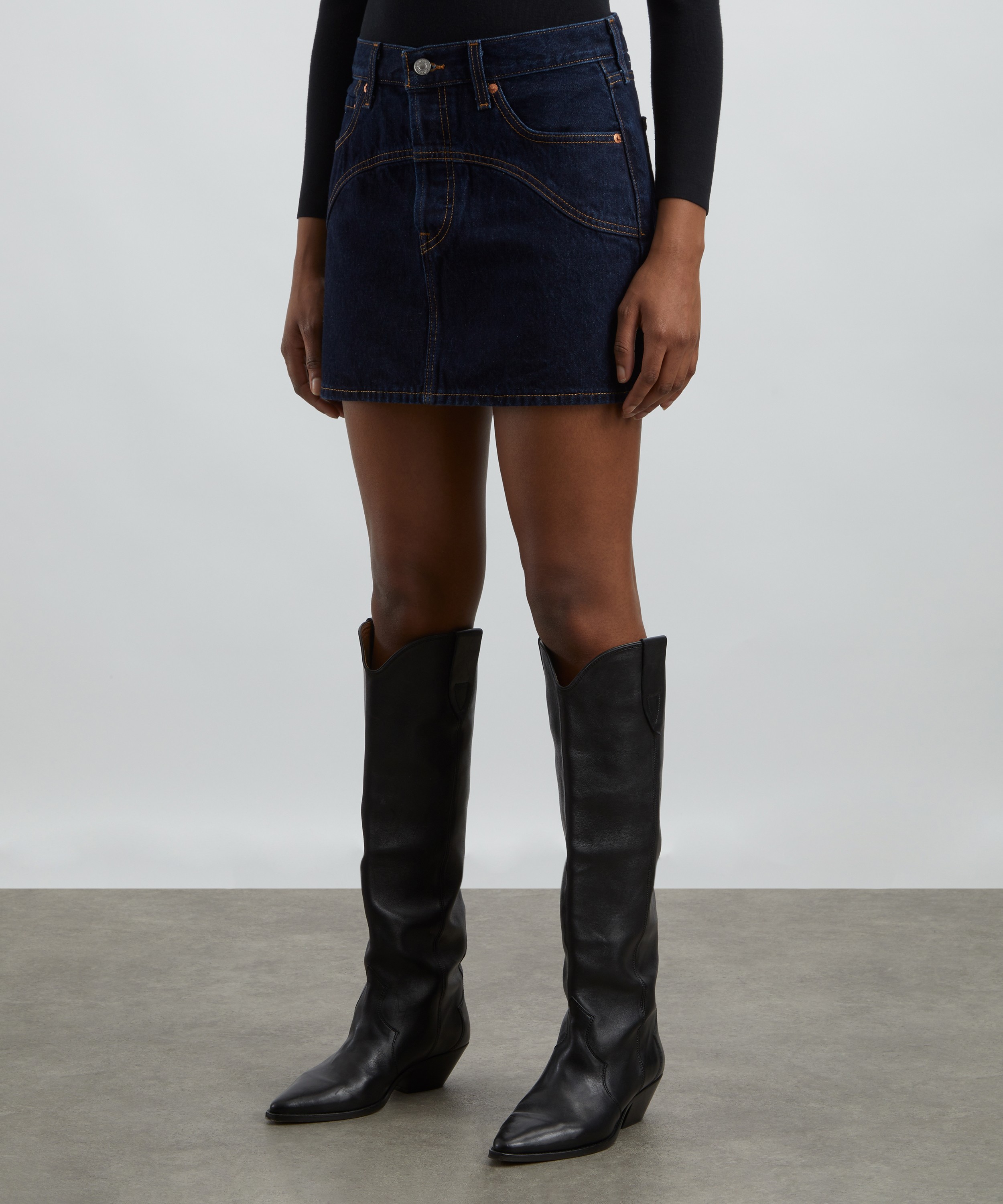 Levi's - Western Icon Denim Mini Skirt image number 2