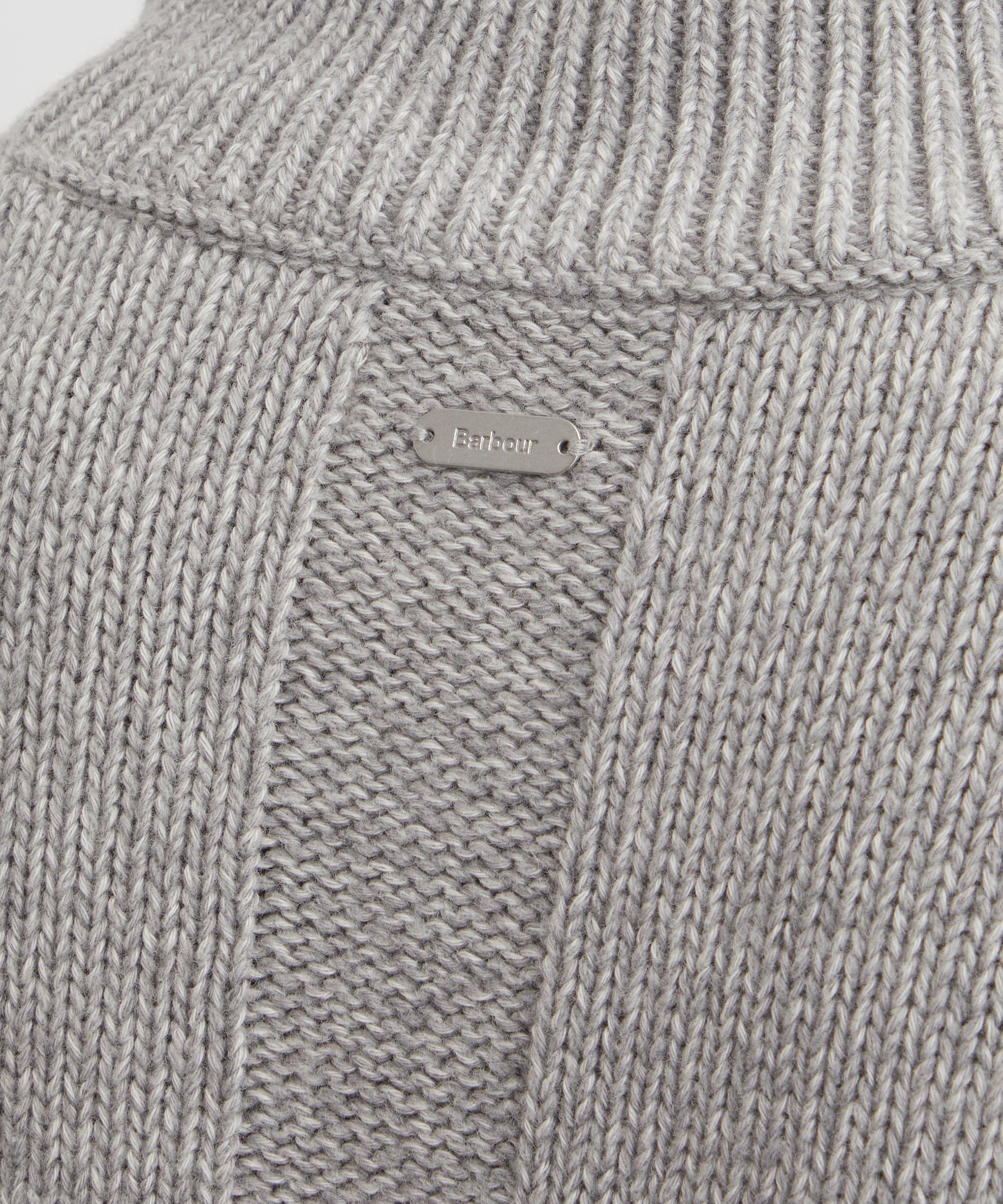 Barbour - Beatrix Cable Knit Rollneck Jumper image number 4