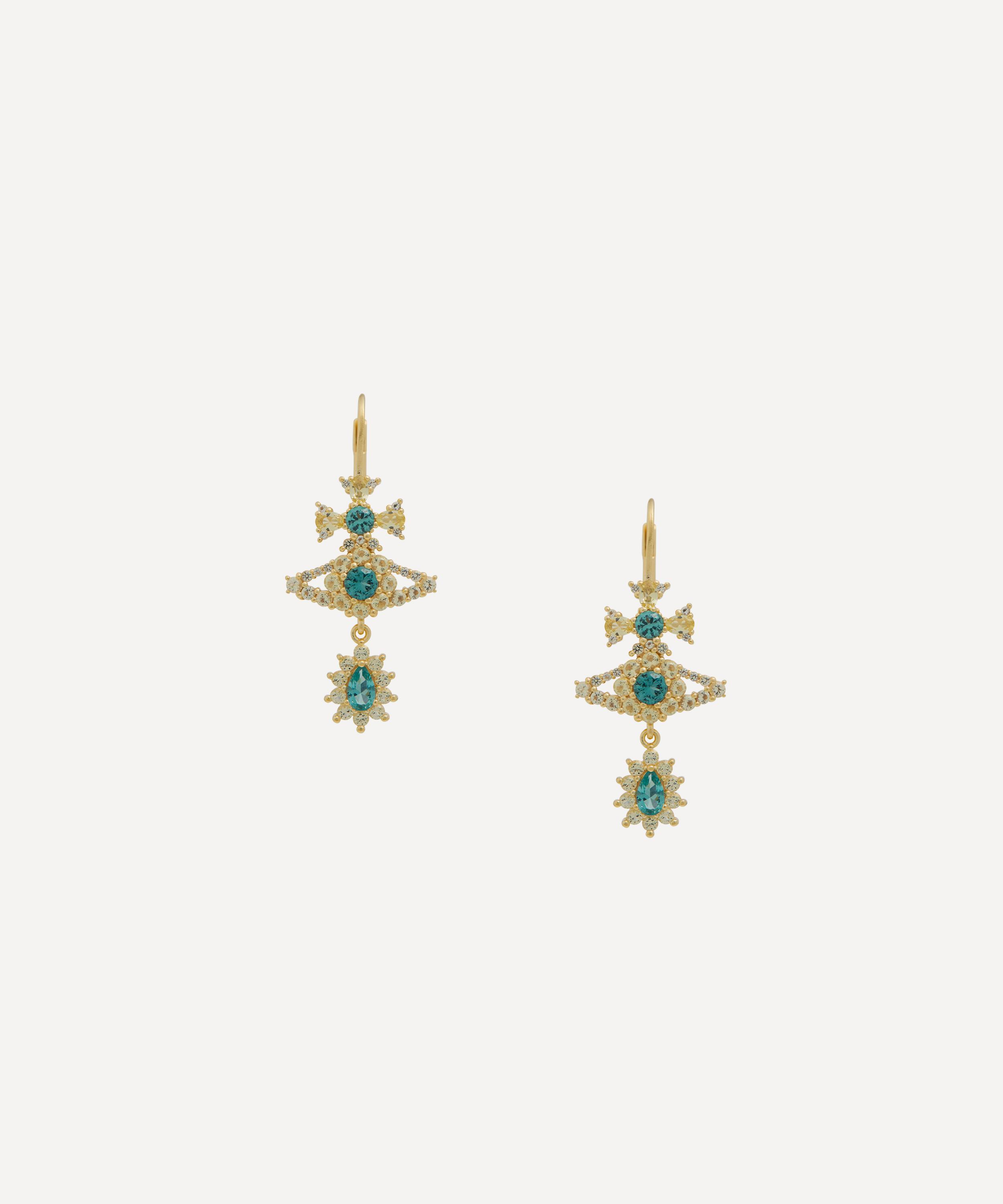 Vivienne Westwood Gold-Tone Masha Drop Earrings | Liberty