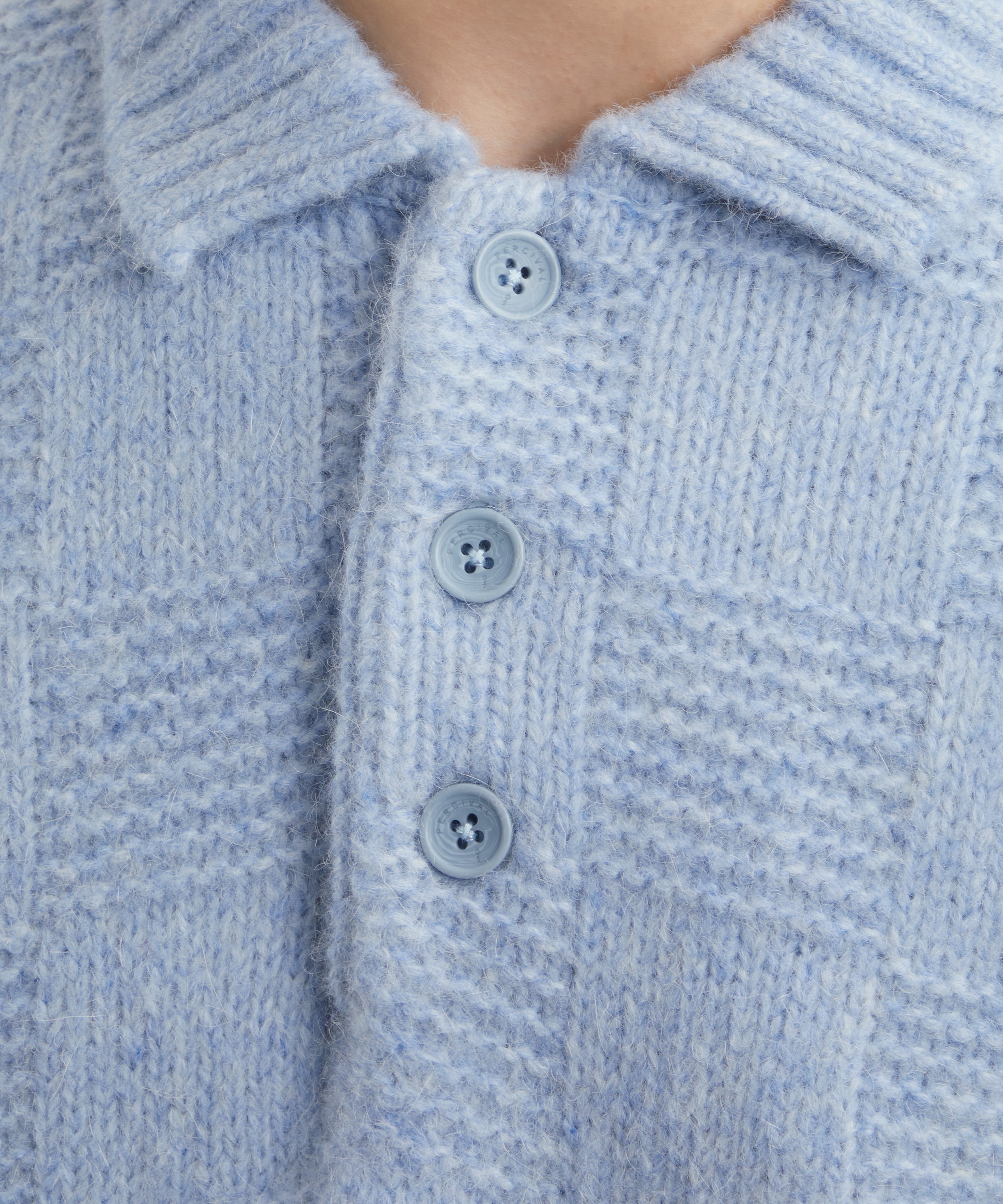 Percival - Shugart Wool Polo Jumper  image number 4