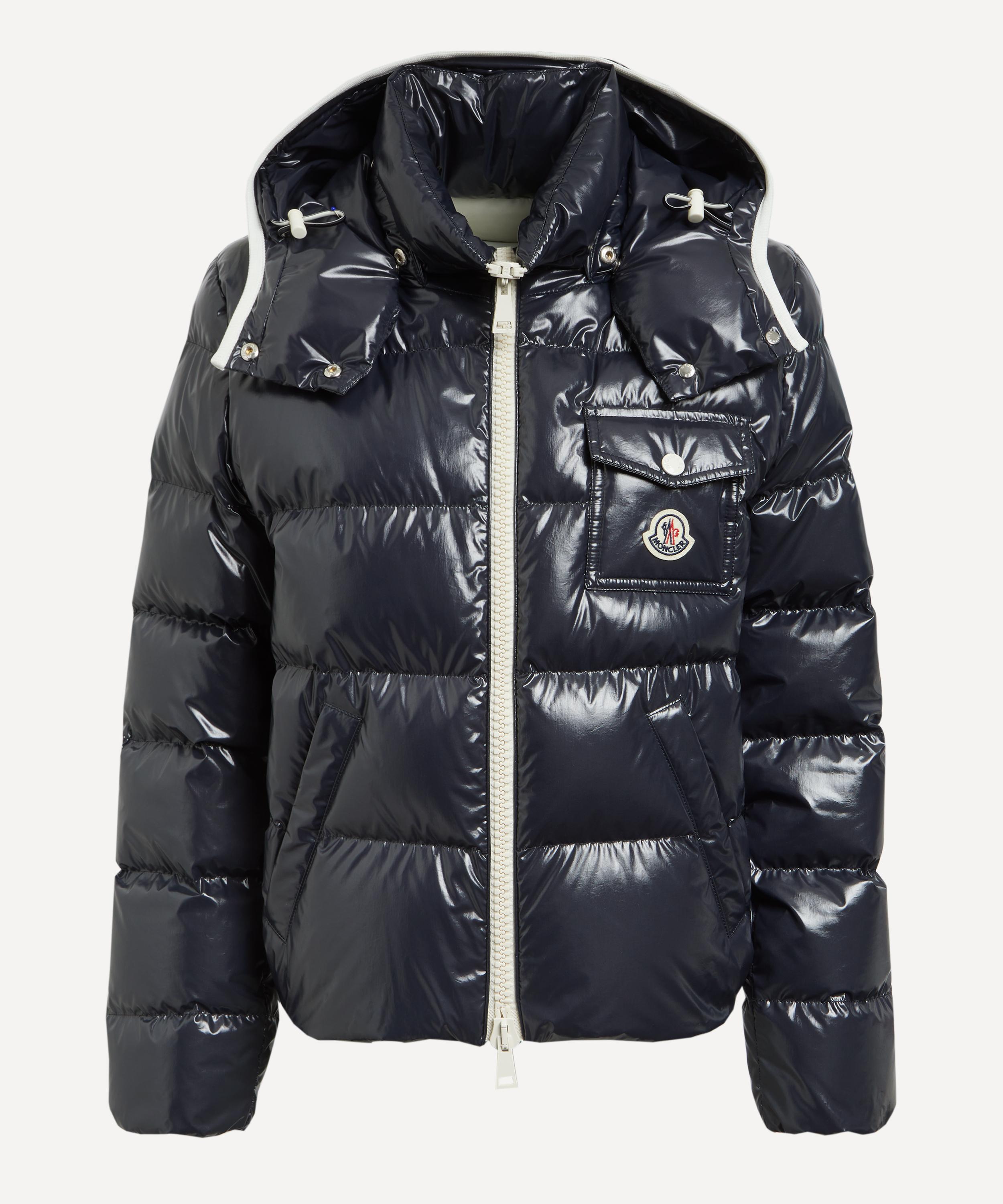 Moncler - Navy Andro Hooded Short Down Jacket