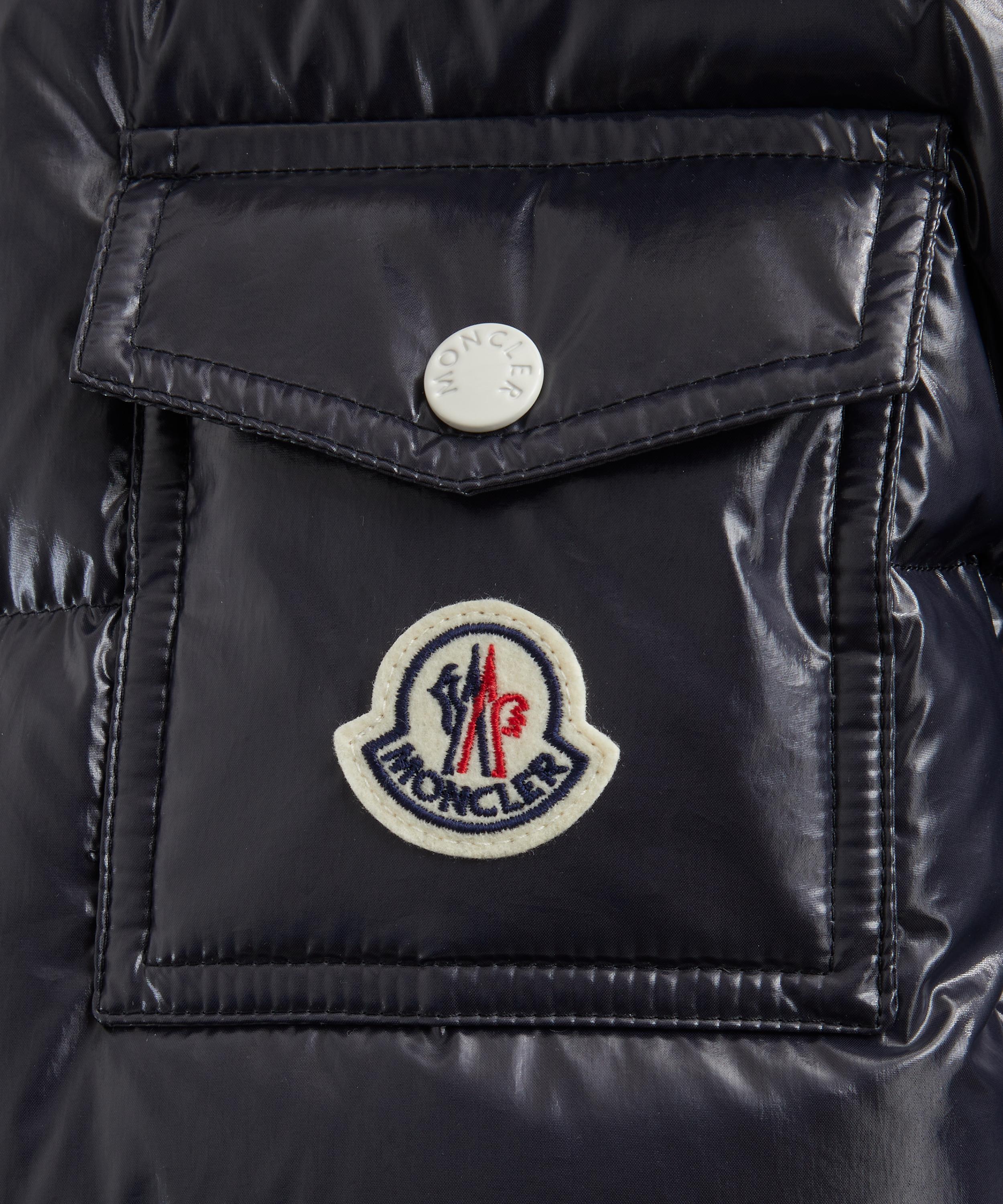 Moncler - Navy Andro Hooded Short Down Jacket image number 4