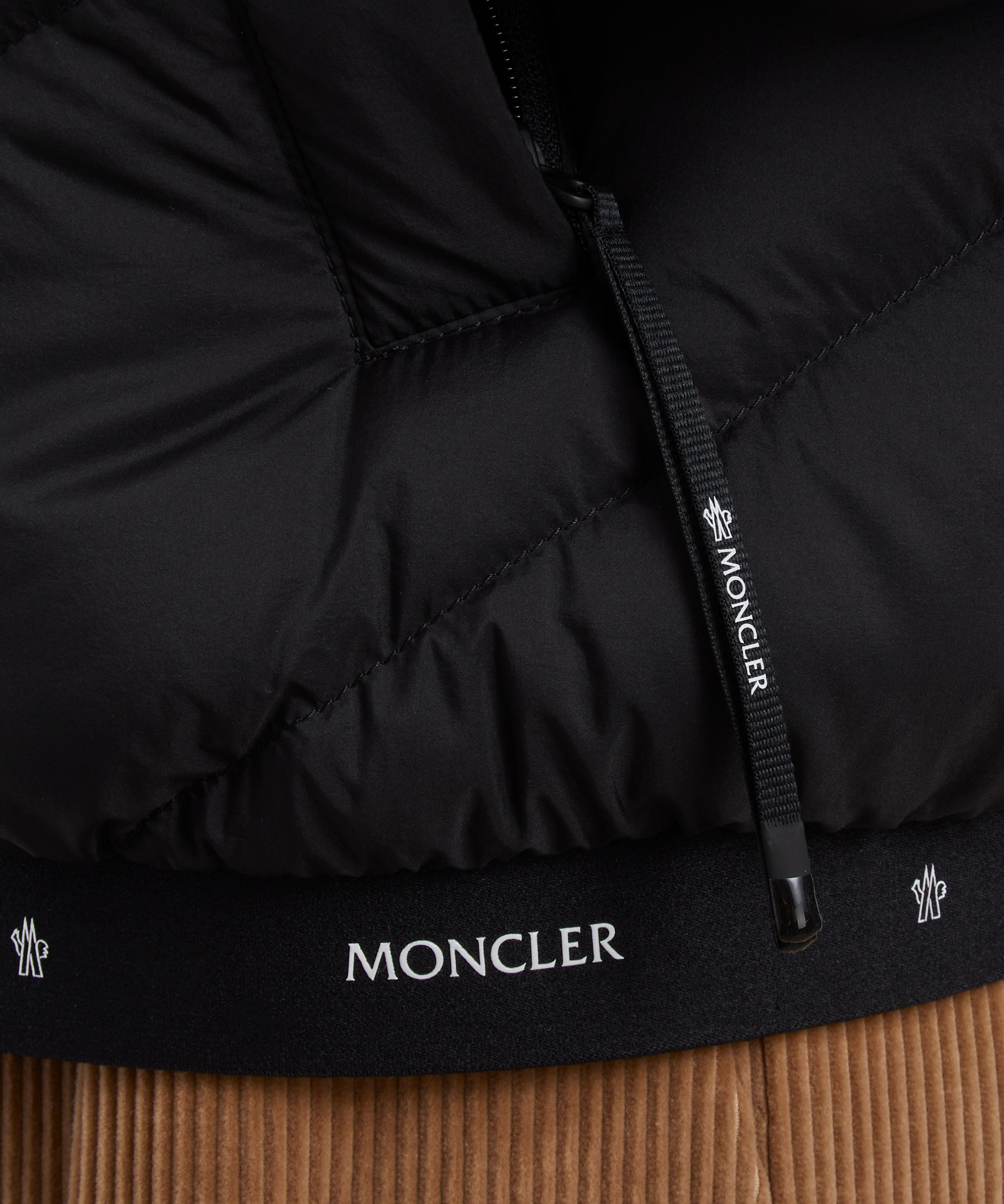 Moncler - Grignan Diagonal-Quilted Short Down Jacket image number 4