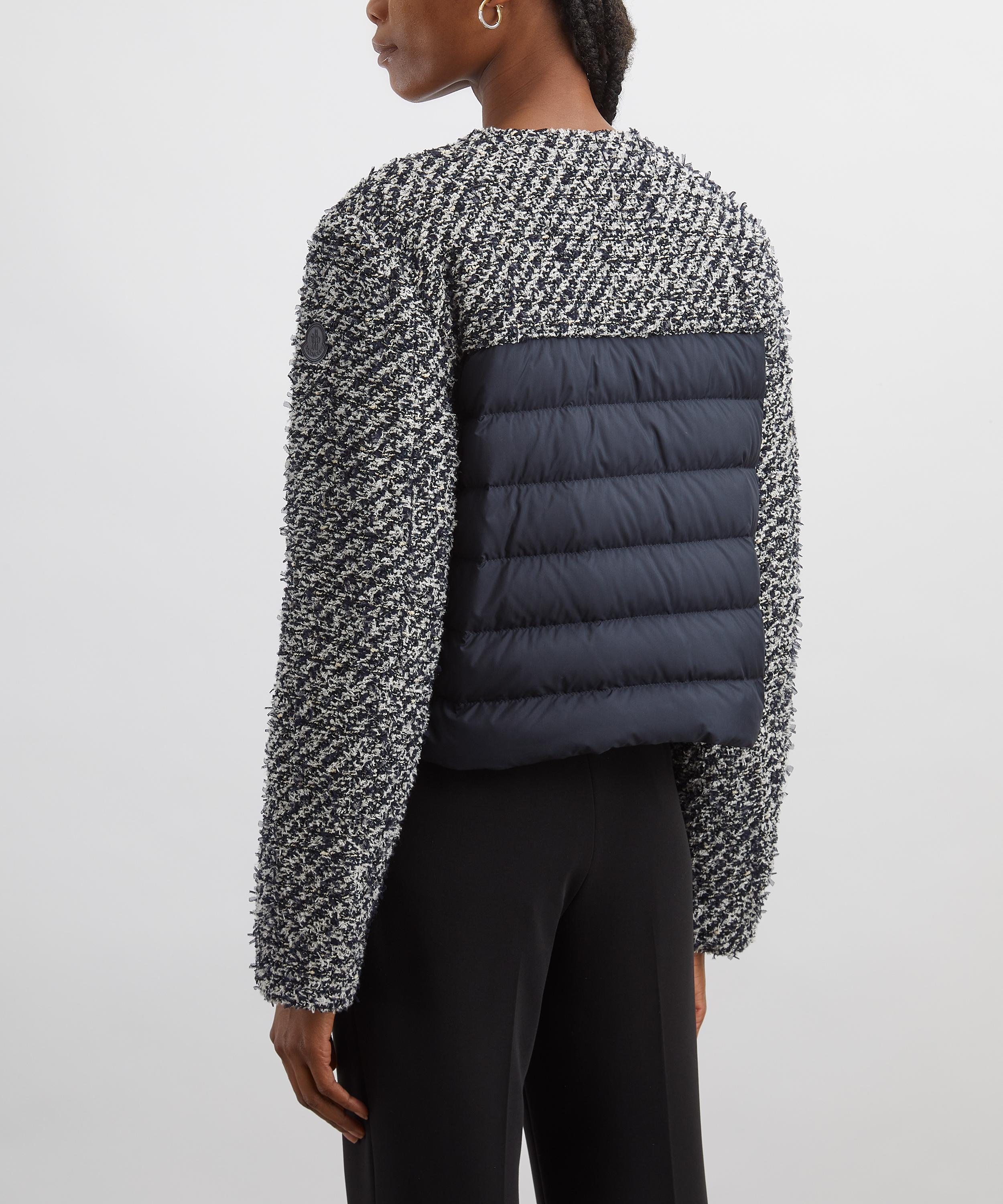 Moncler - Dauphin Quilted  Tweed Down Jacket image number 3