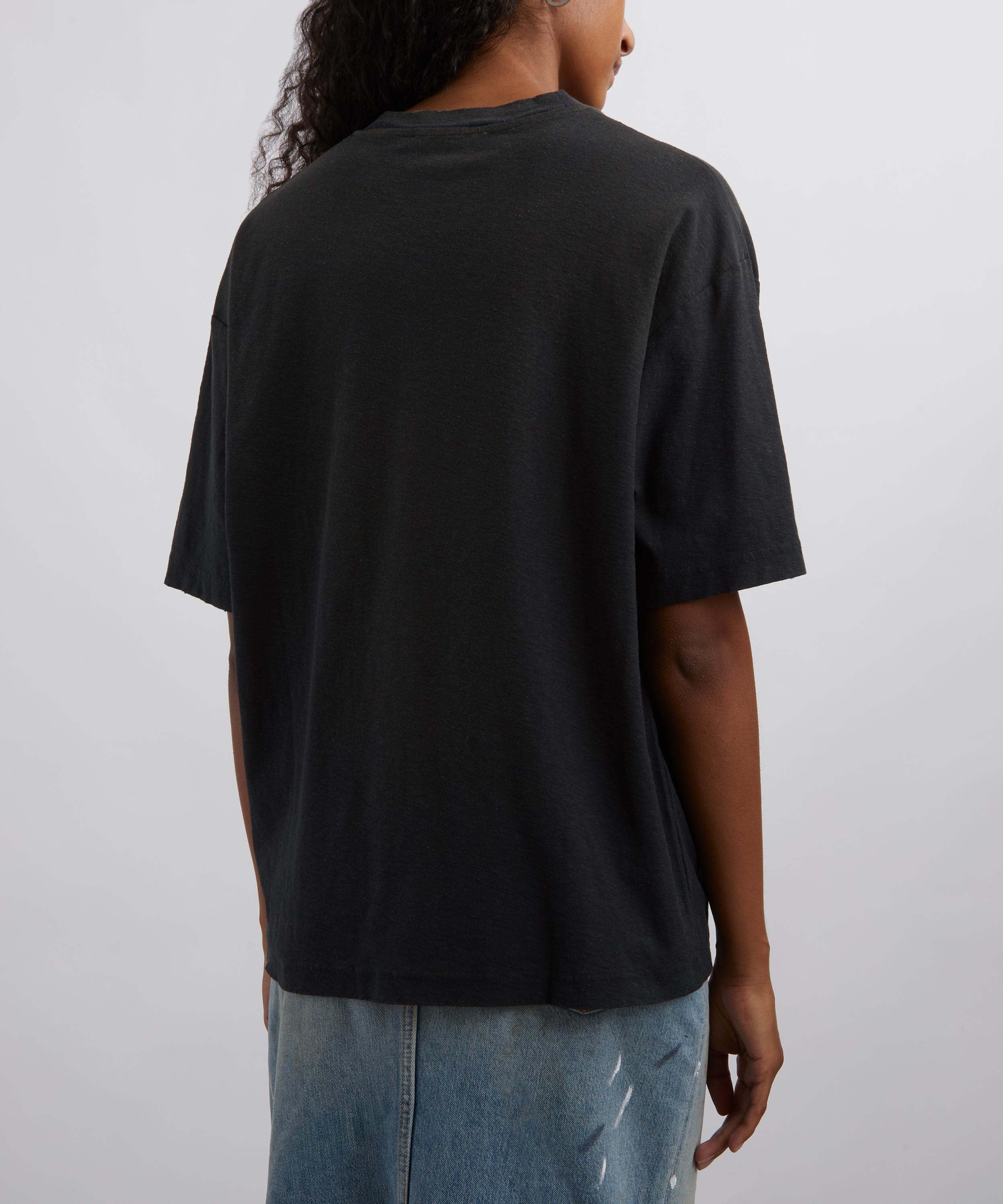 Acne Studios - Faded Black Logo T-Shirt image number 3