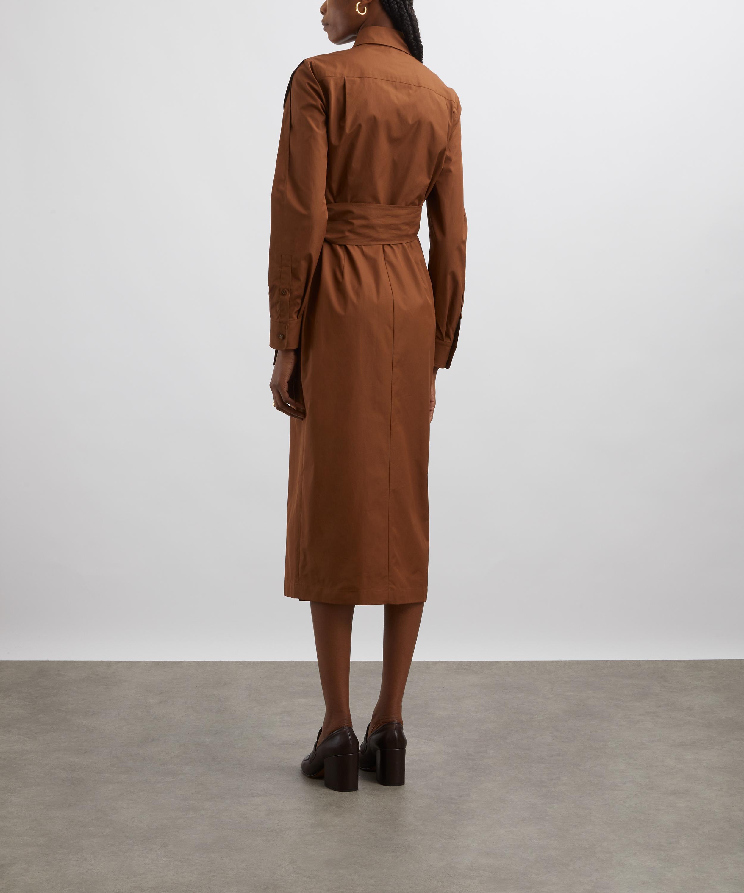 Max Mara - Agrume Cotton Crossover Dress image number 3