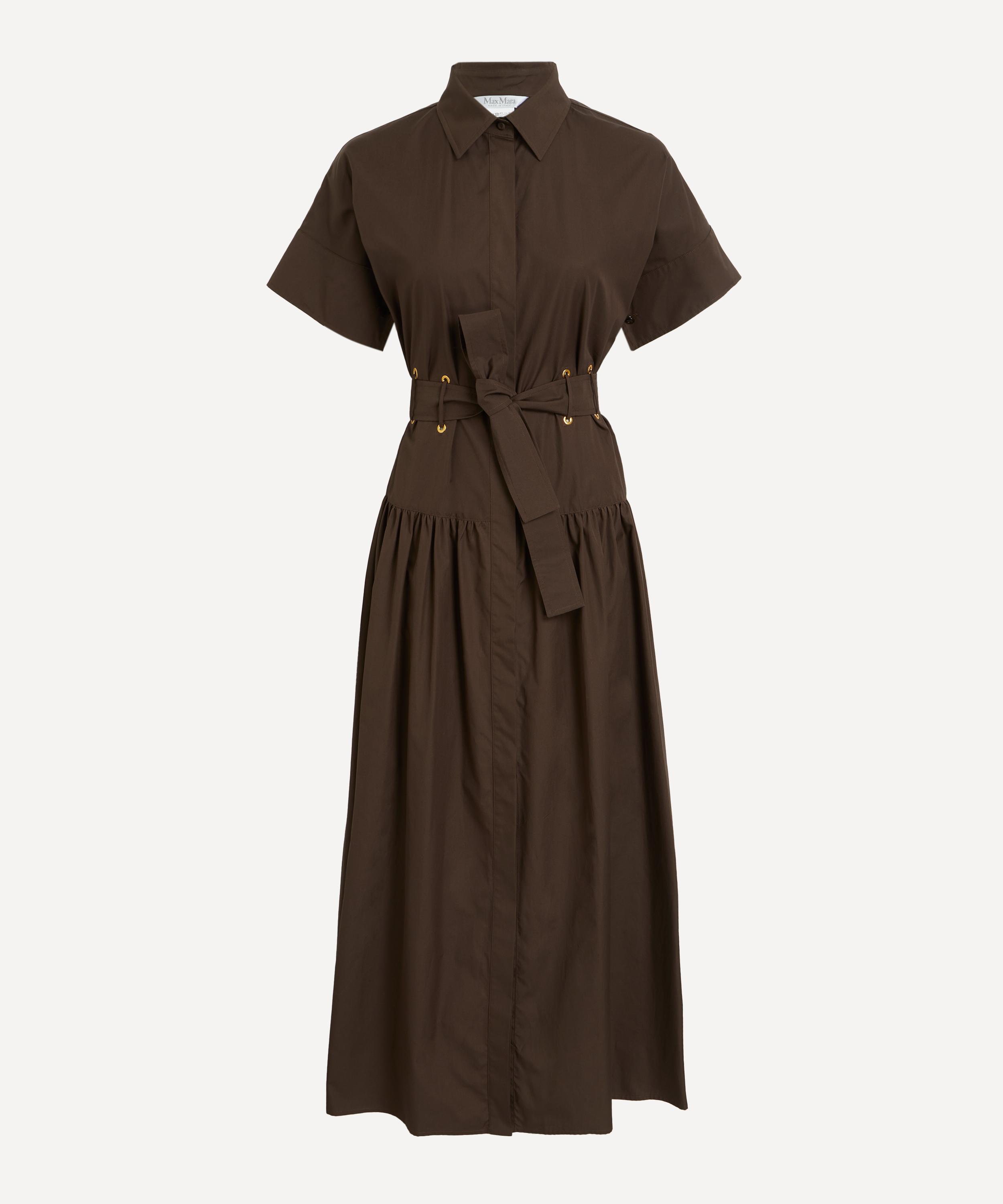 Max Mara - Agoraio Poplin Shirt Dress image number 0