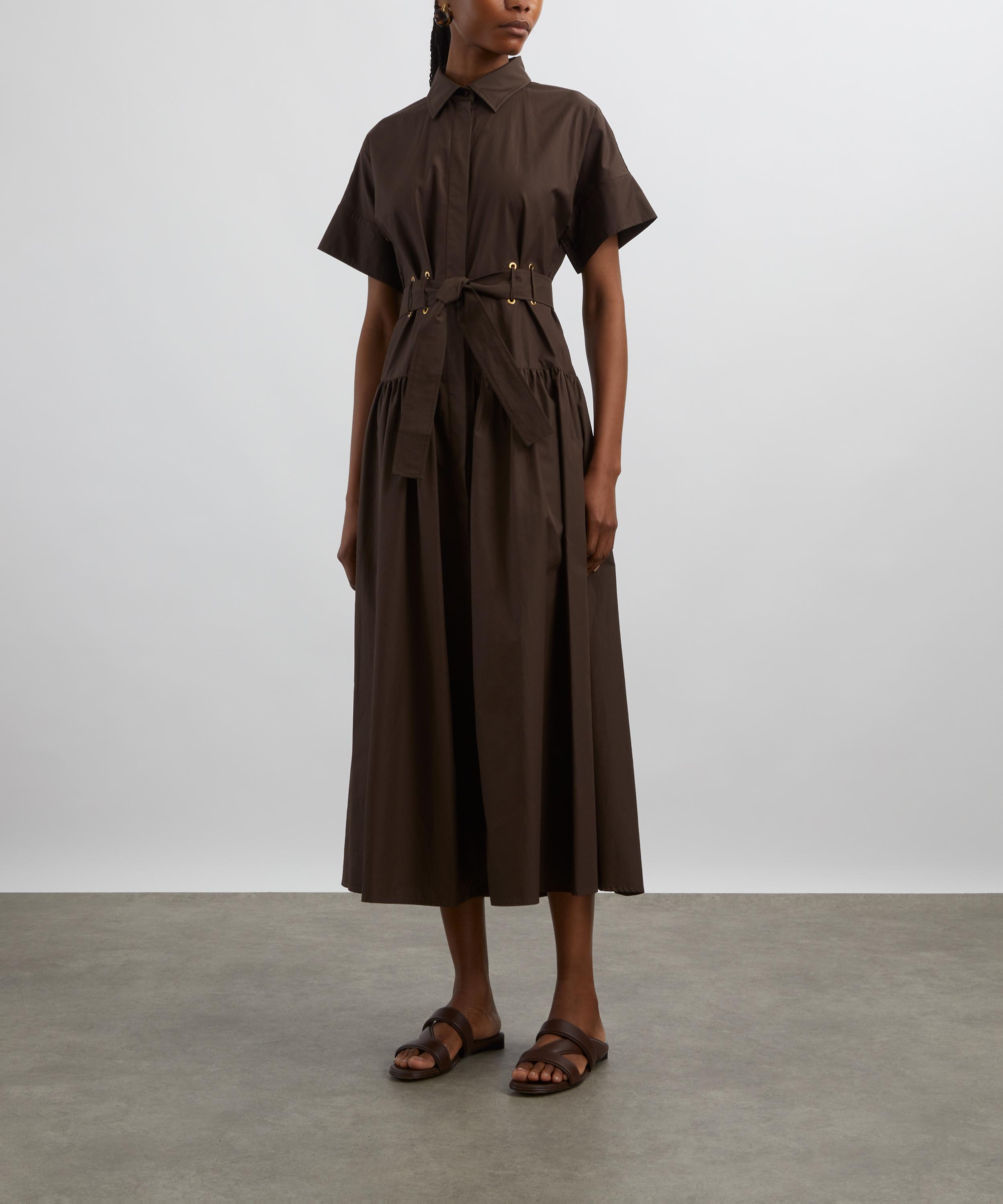 Max Mara - Agoraio Poplin Shirt Dress image number 2