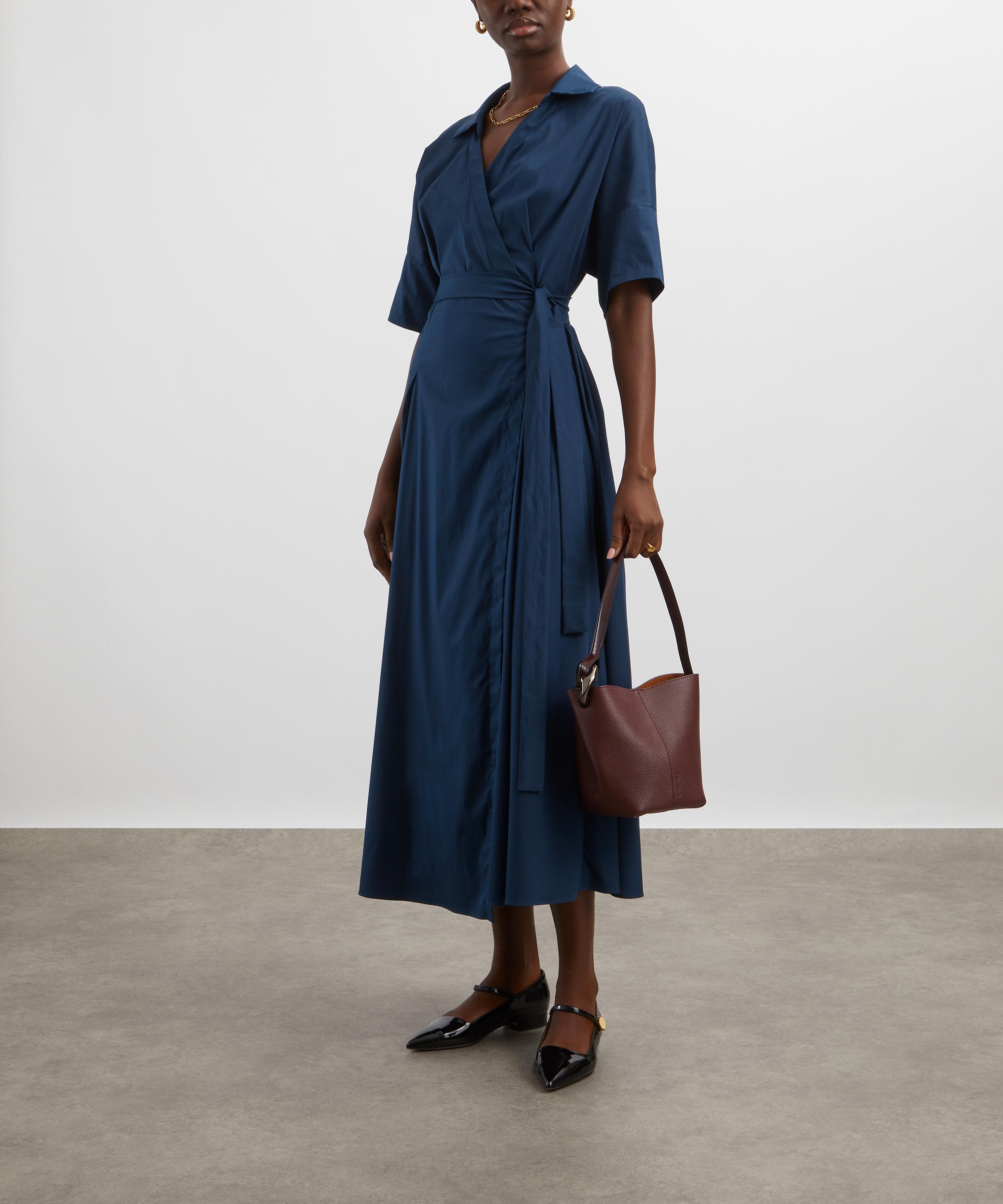 S Max Mara - Sarah Poplin Wrap Dress image number 1