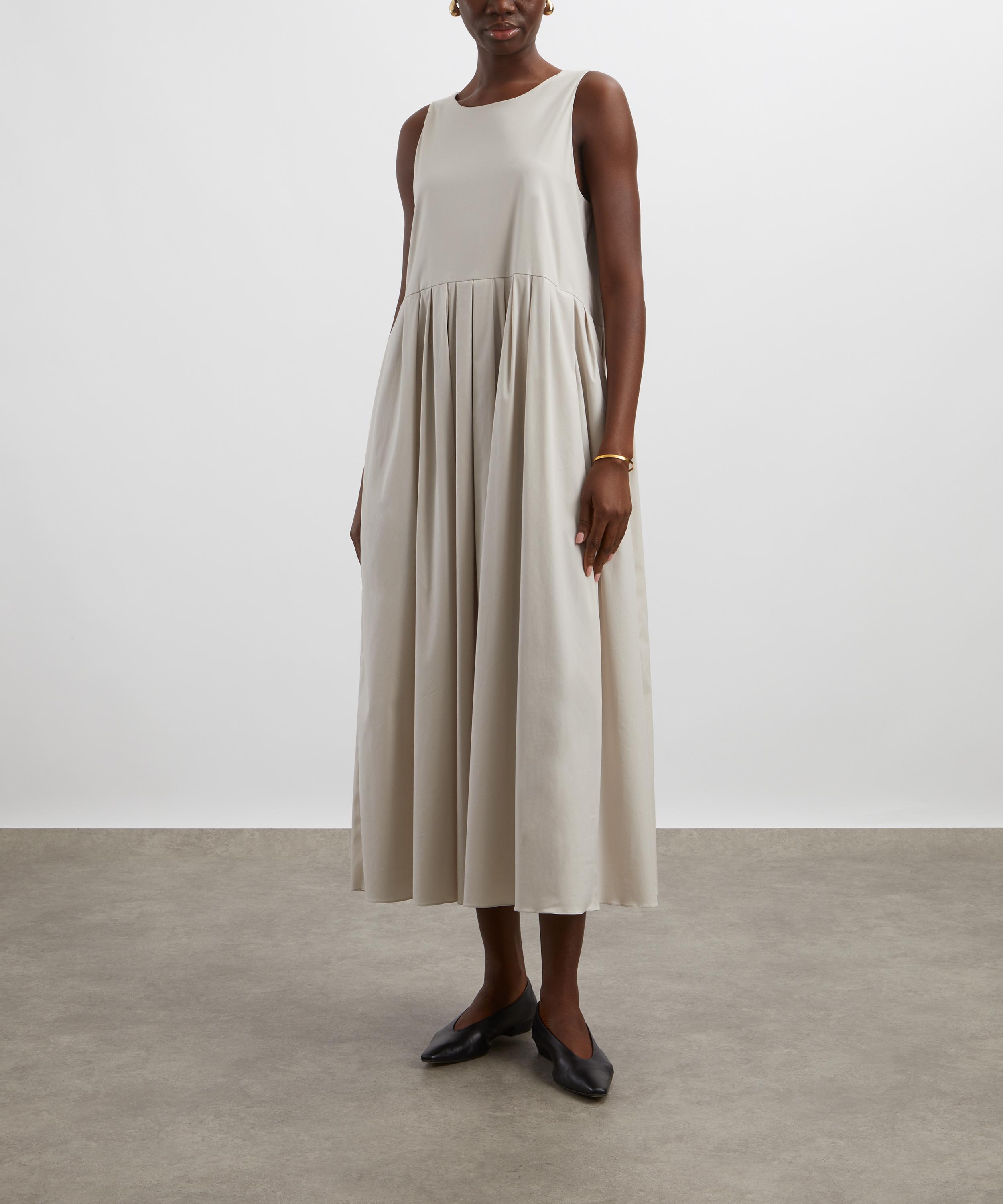 S Max Mara - Moira Poplin Dress image number 2