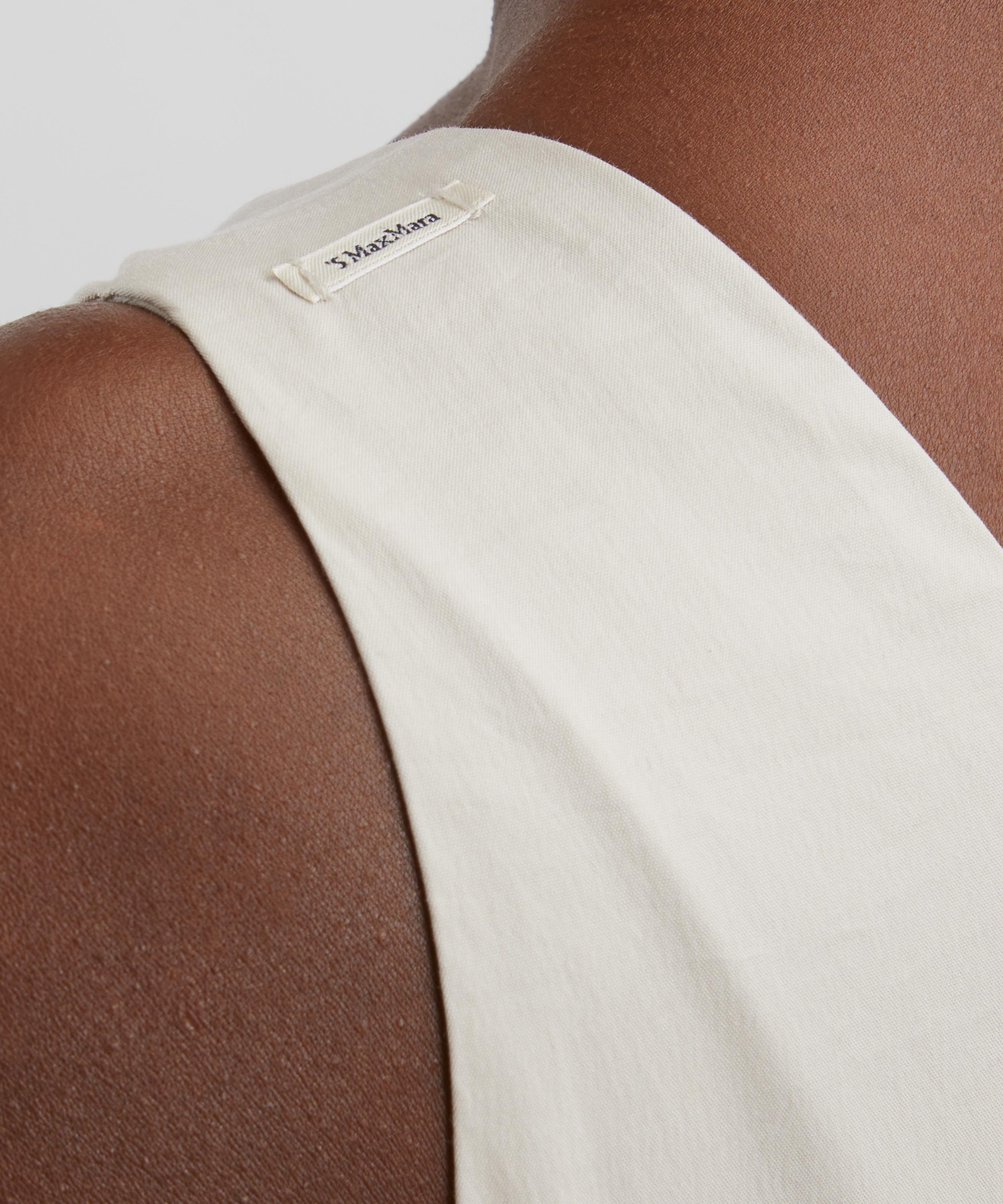 S Max Mara - Moira Poplin Dress image number 4