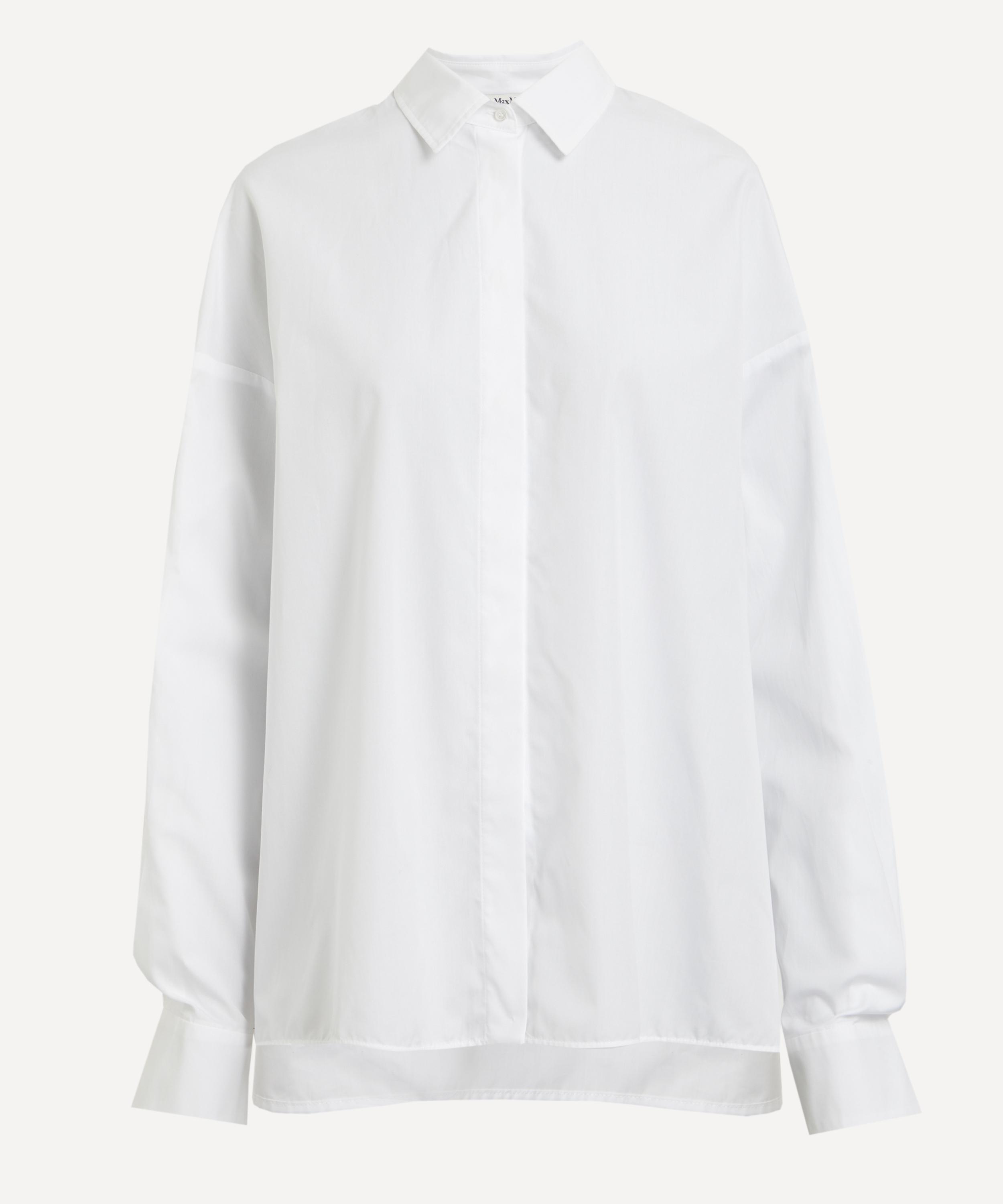 S Max Mara - Marika Oversized Cotton Shirt image number 0