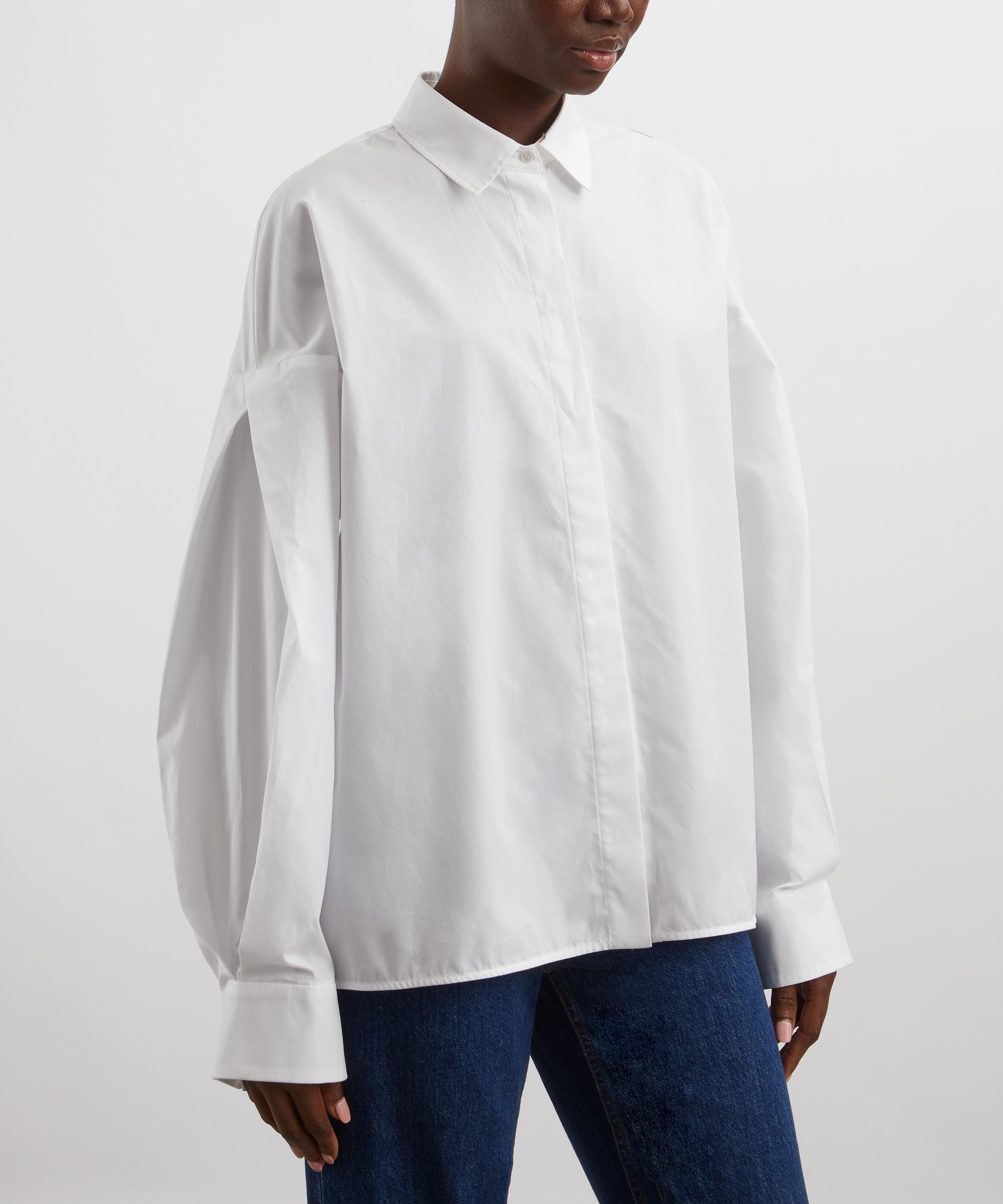 S Max Mara - Marika Oversized Cotton Shirt image number 2