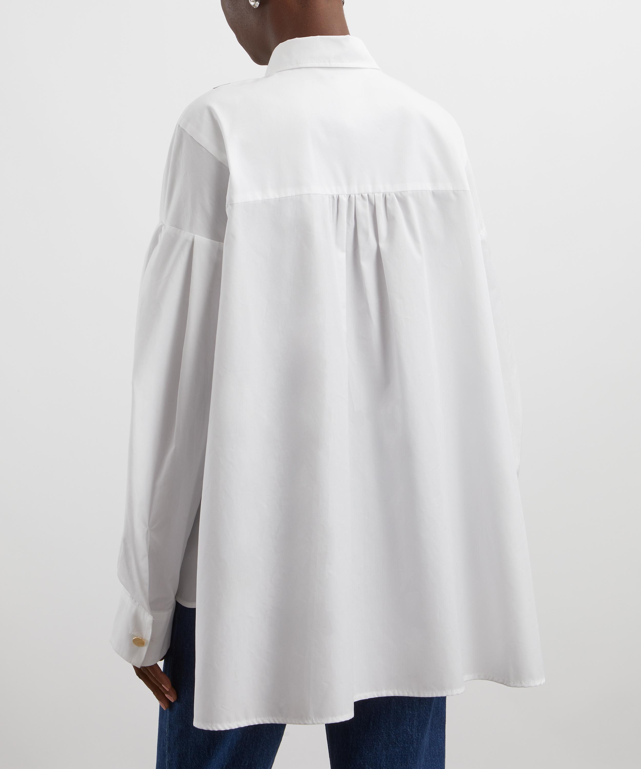 S Max Mara - Marika Oversized Cotton Shirt image number 3
