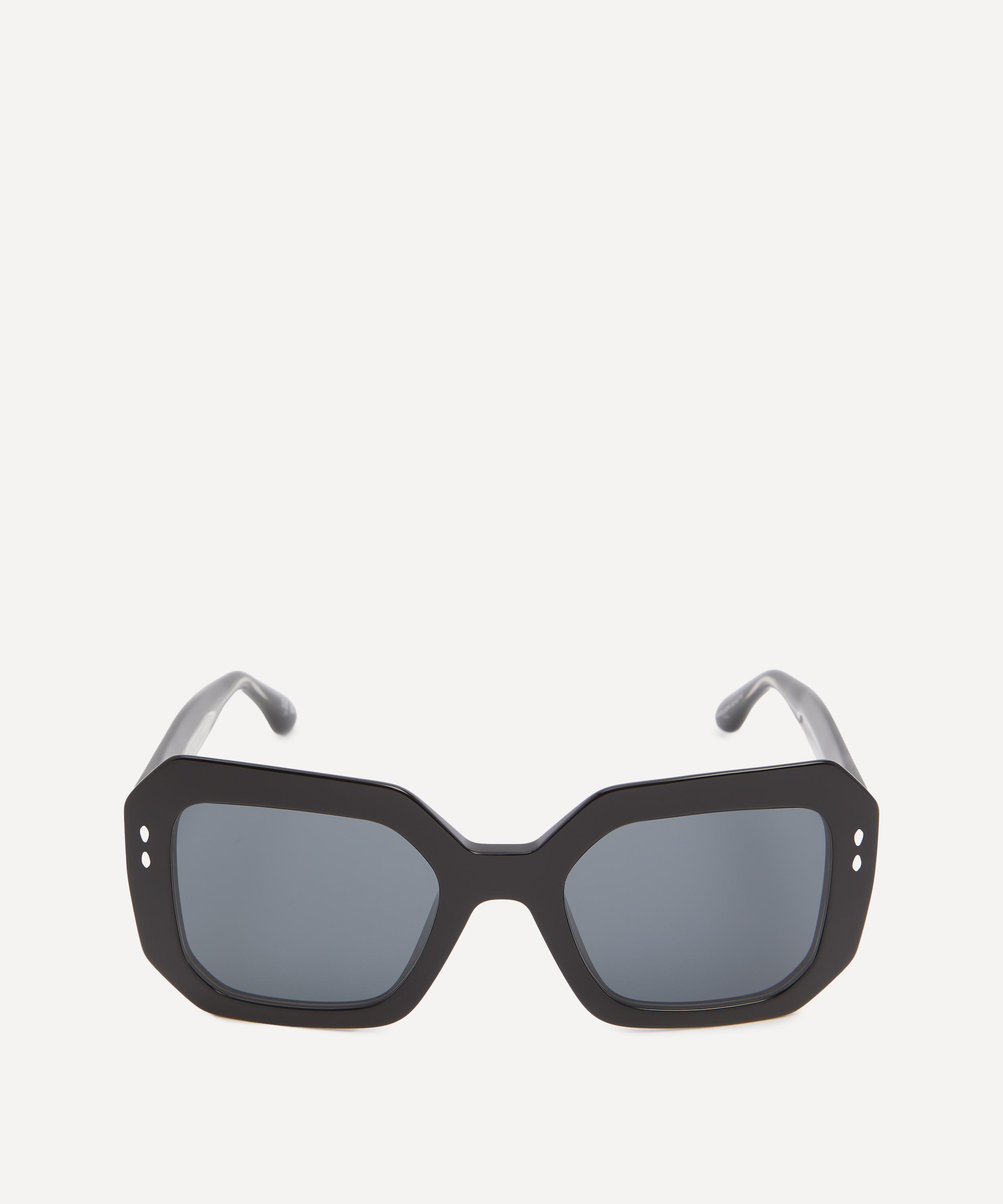 Isabel Marant - Acetate Square Geometric Black Sunglasses image number 0