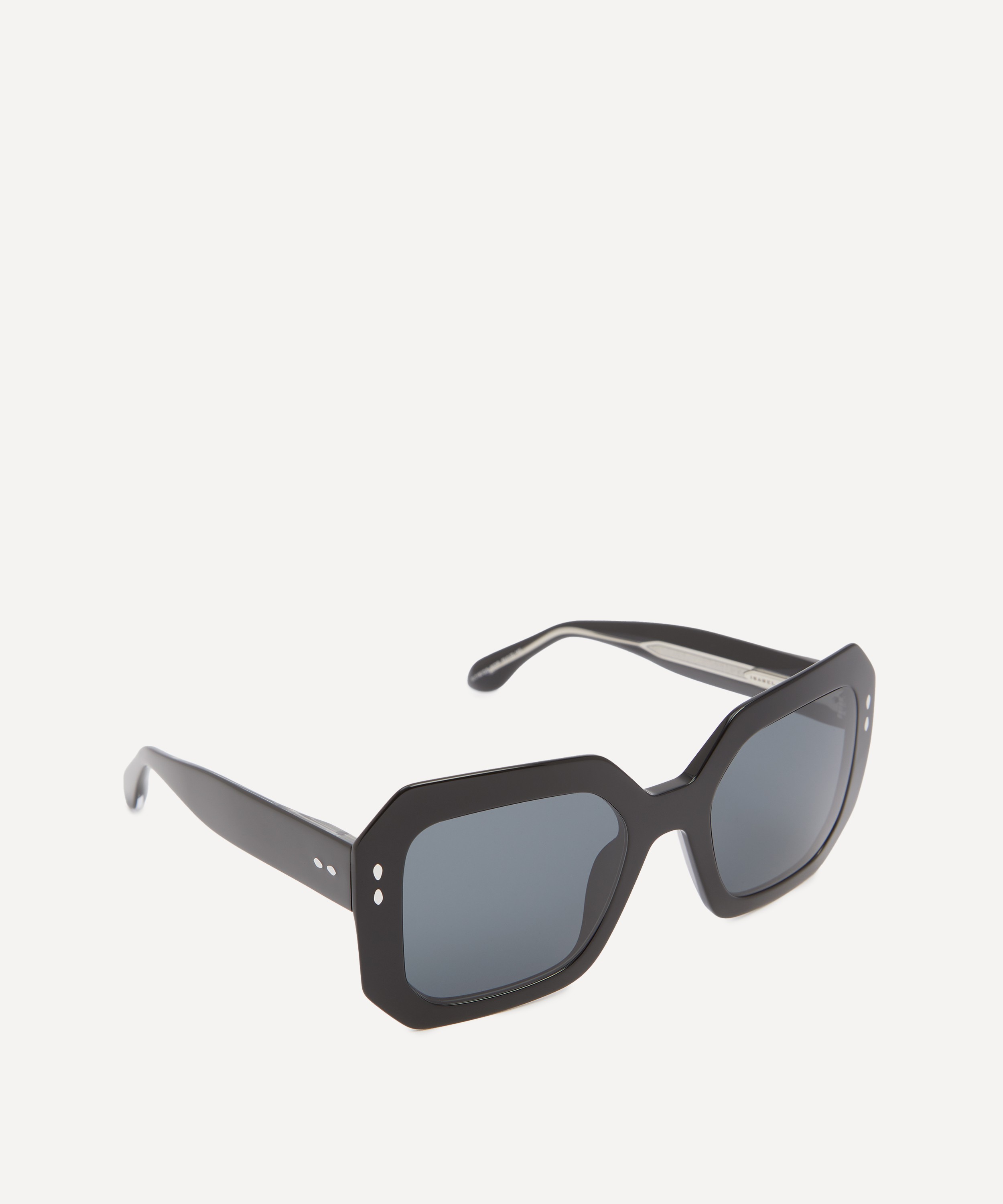 Isabel Marant - Acetate Square Geometric Black Sunglasses image number 1