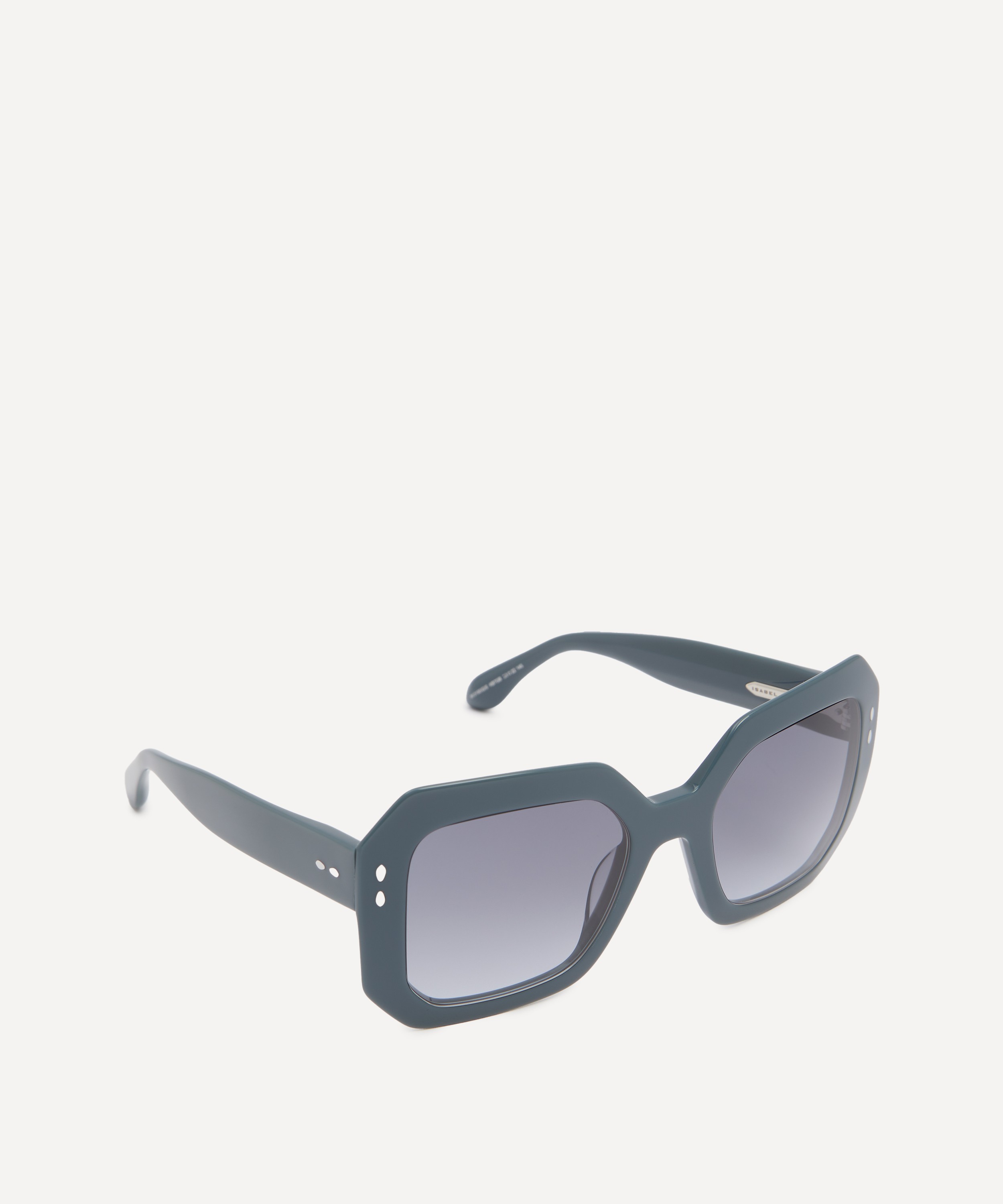 Isabel Marant - Acetate Square Geometric Grey Sunglasses image number 1