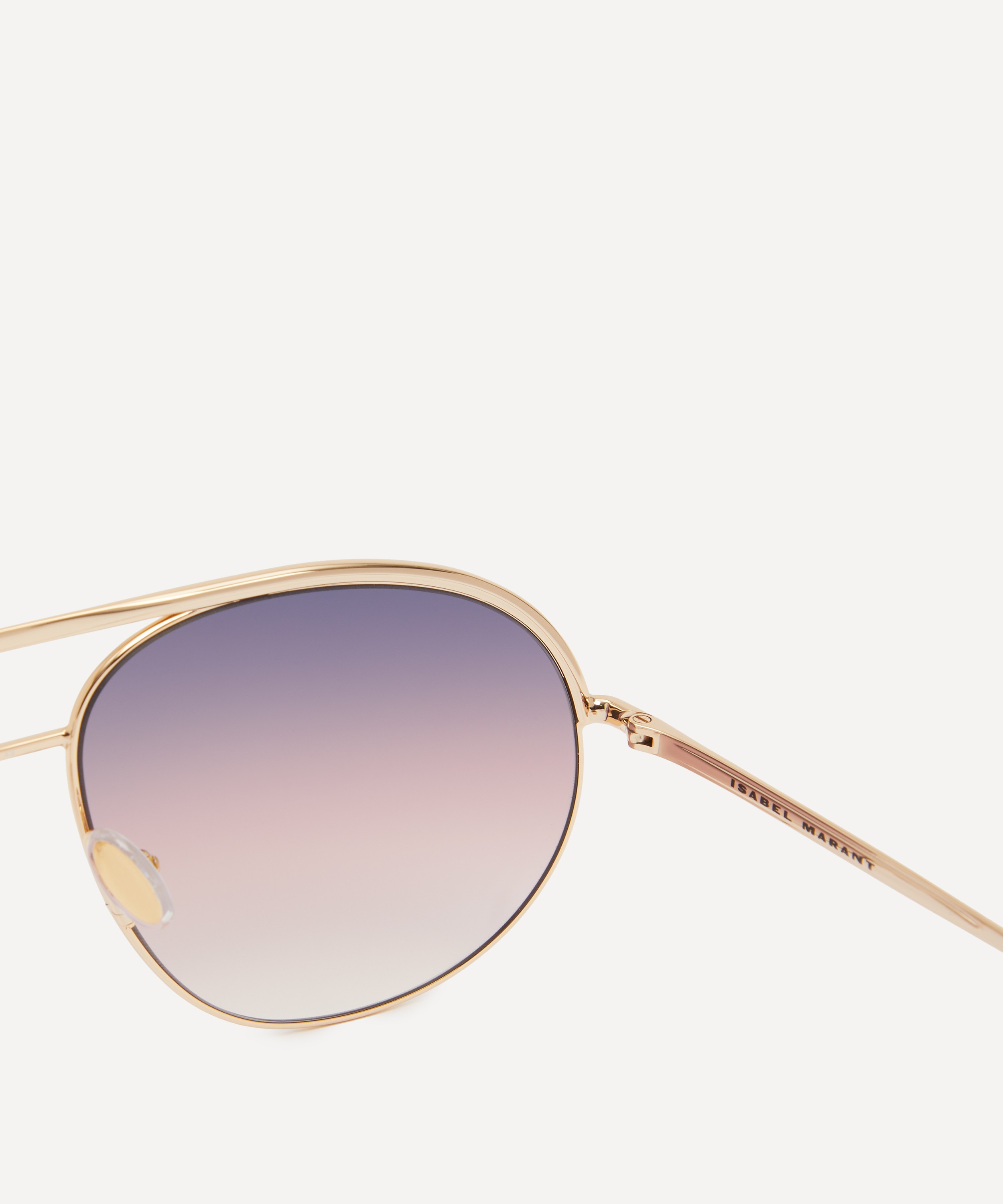 Isabel Marant - Metal Aviator Sunglasses image number 2