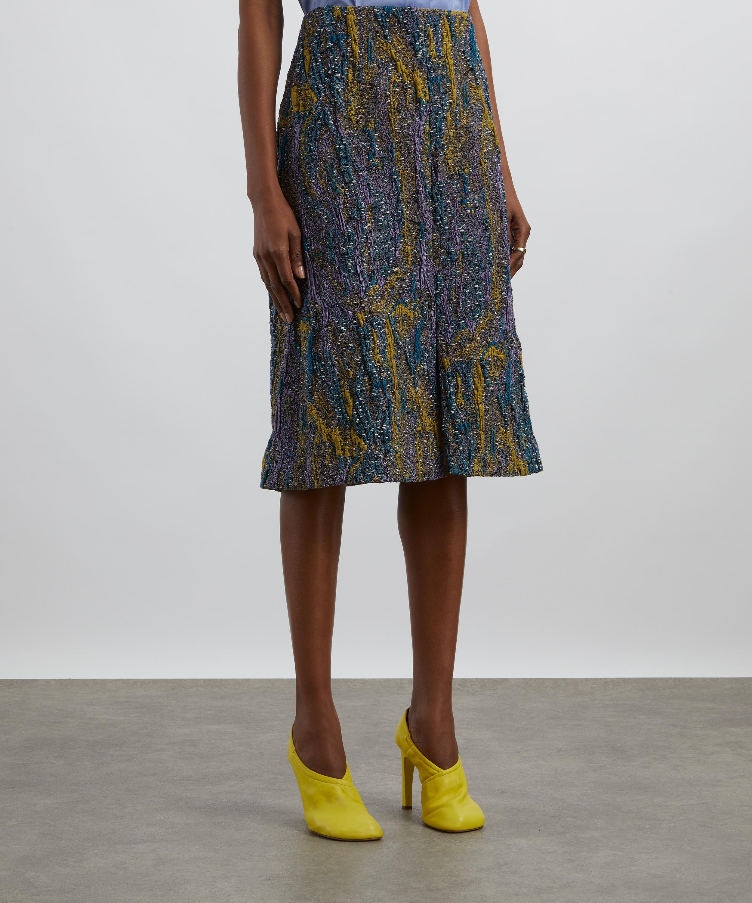 Dries Van Noten - Abstract Jacquard Skirt image number 2